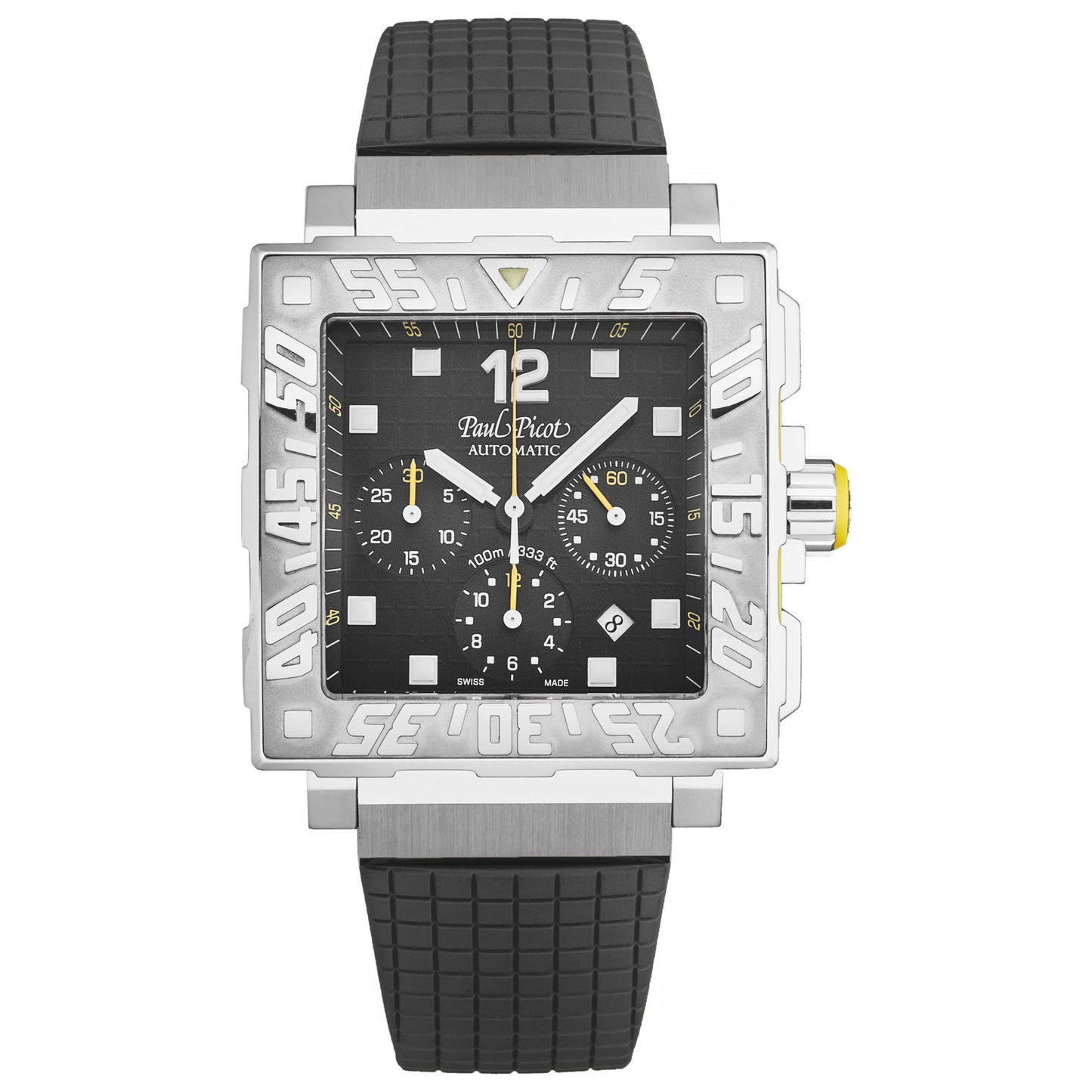 Front view of Paul Picot C-Type Men's Automatic Watch P0830SG50103301