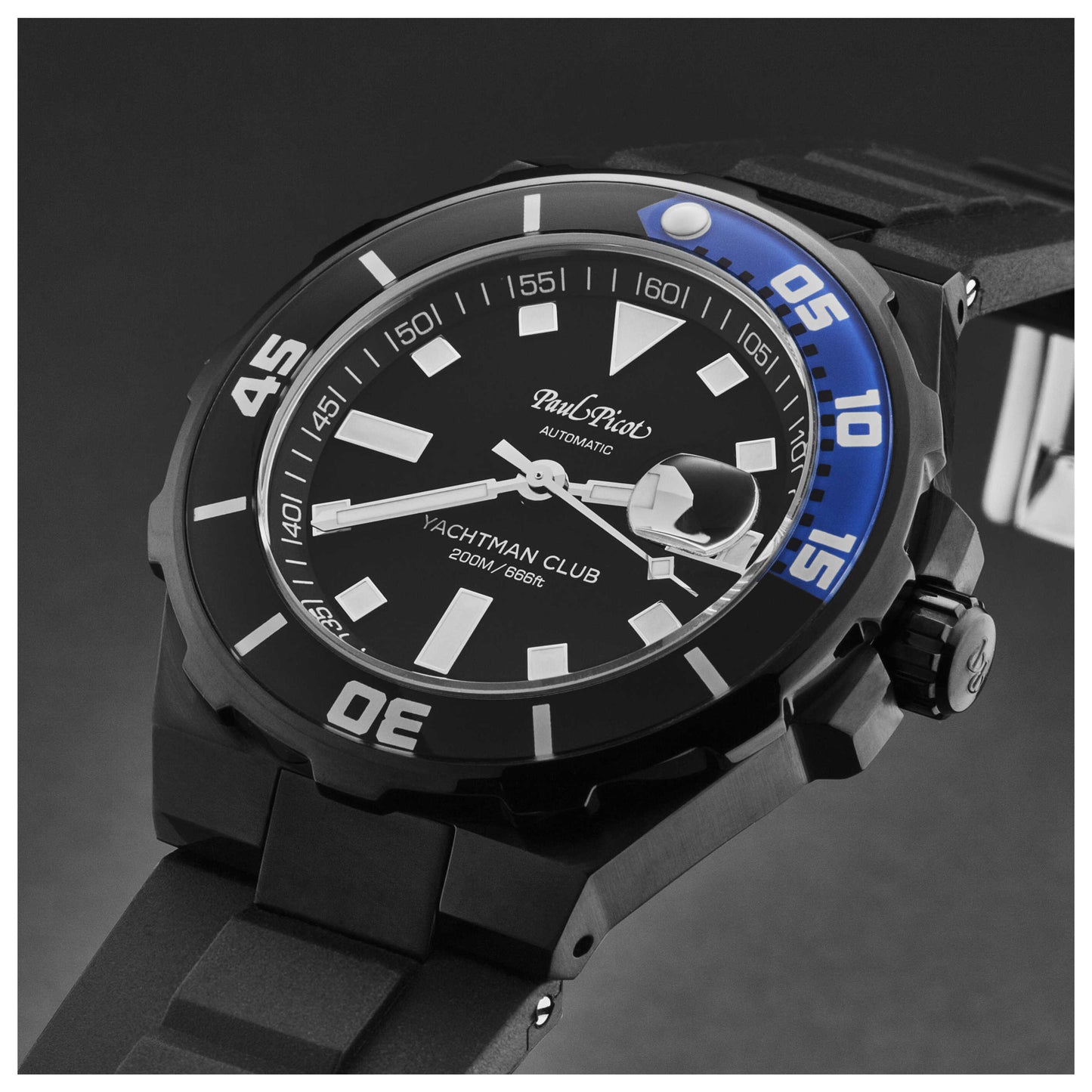 Paul Picot YachtmanClub Men's Automatic Watch P1251NNB3614CM1 - Image #2