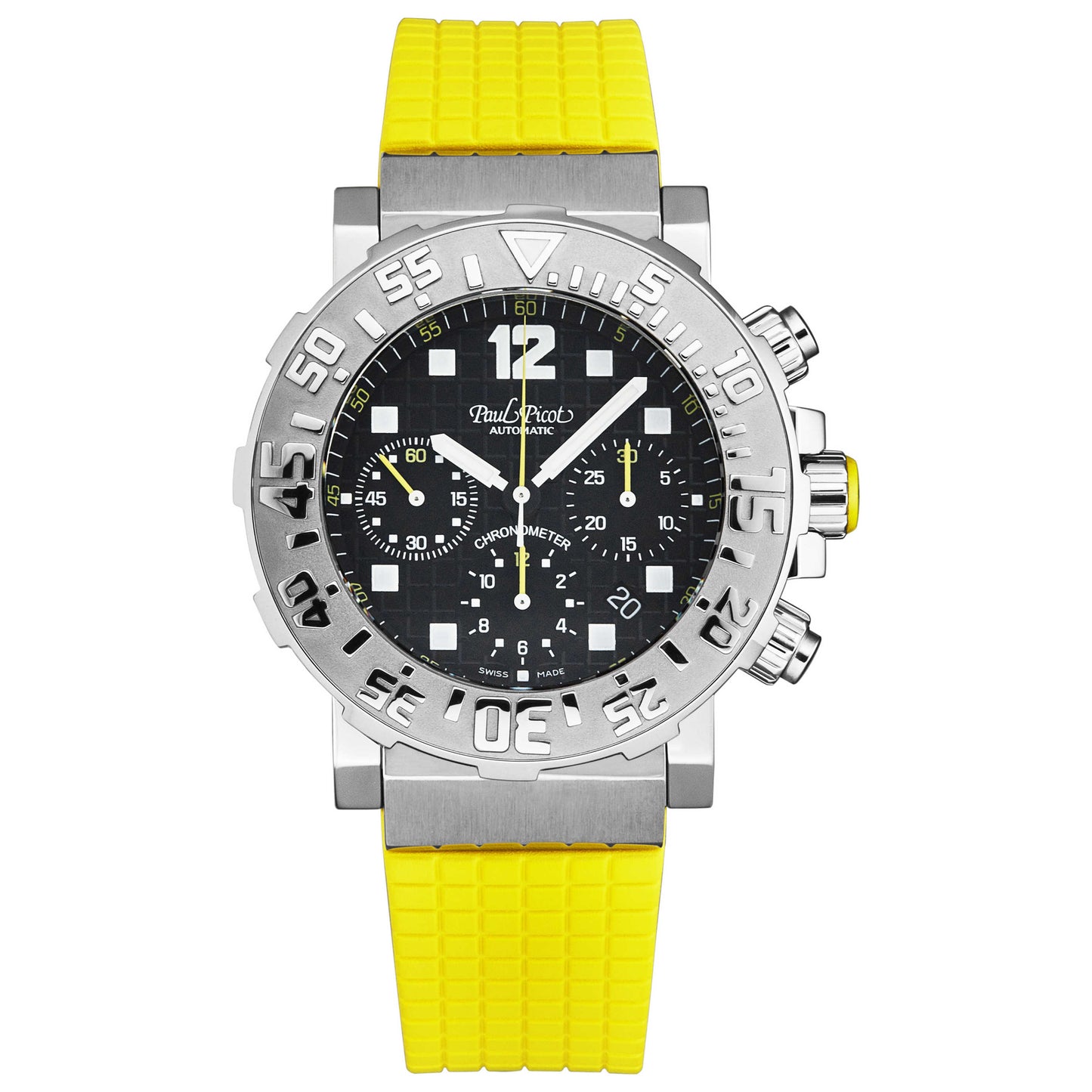 Front view of Paul Picot C-Type Men's Automatic Watch P411620GR.563CM