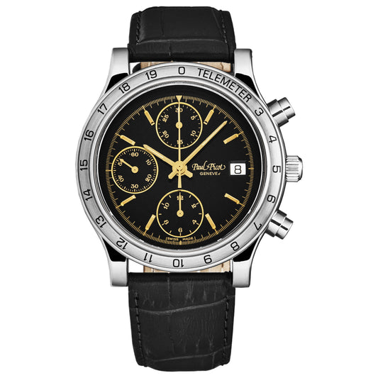 Front view of Paul Picot Telemeter Men's Automatic Watch P7004A20.332