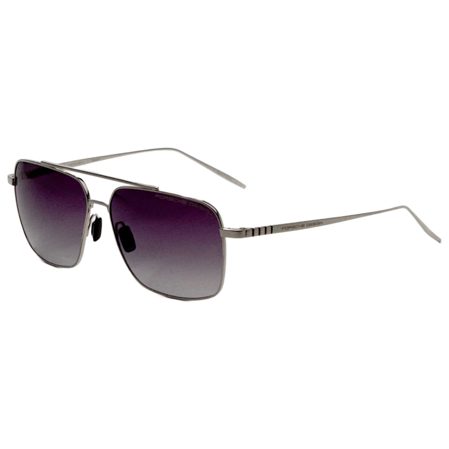 Front view of Porsche Design Men's Sunglasses P8679-60C
