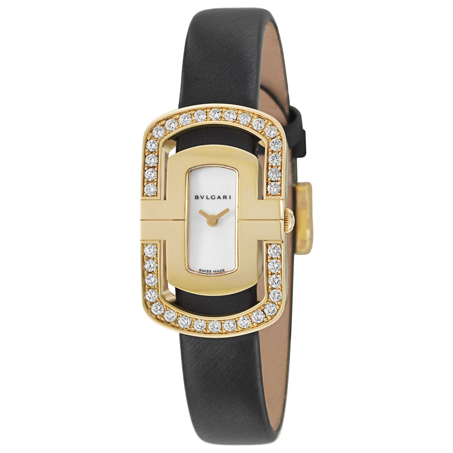 Front view of Bulgari Parentesi Women's Swiss Quartz (Battery-Powered) Watch PA35WD1GL