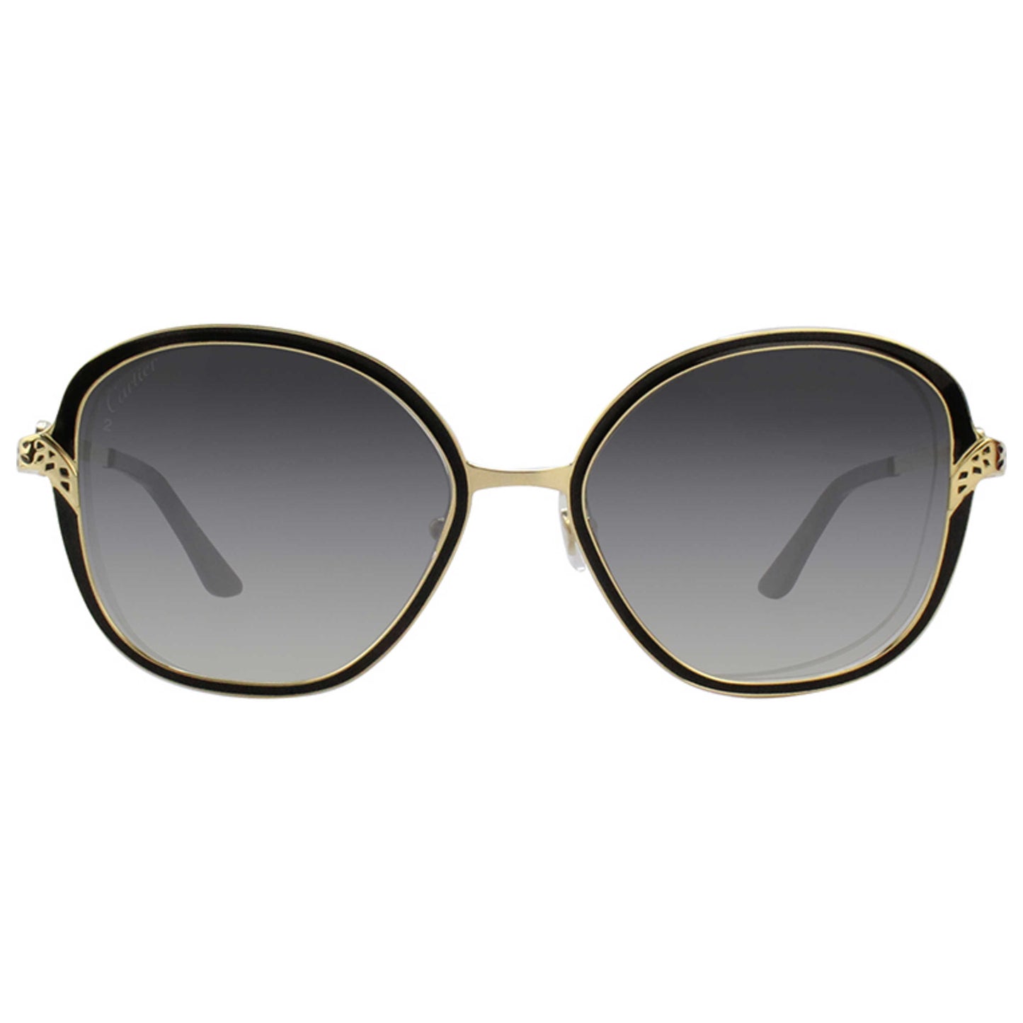 Cartier Fashion Women's Sunglasses PANTHERE-DIVINE-GBLK52-ESW00041-52 - Image #2