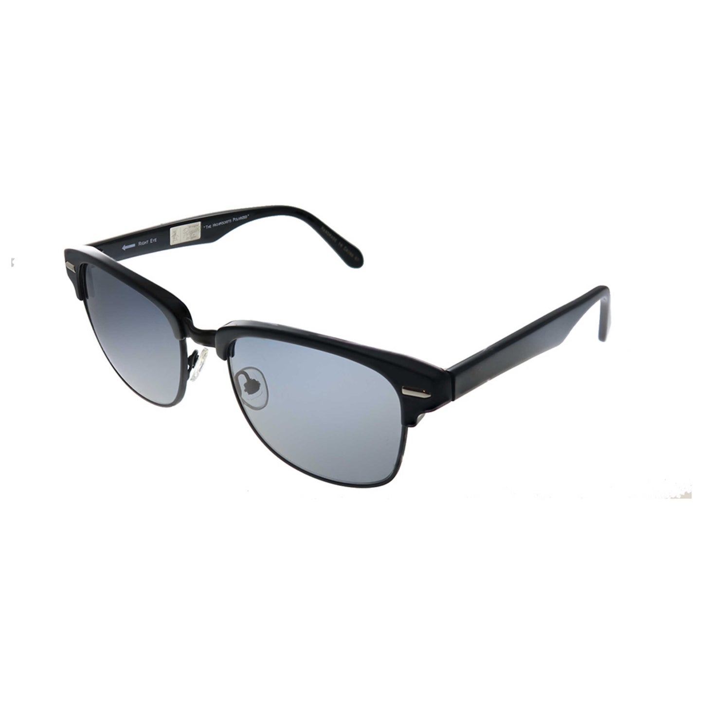 Front view of Original Penguin The Highpocket Unisex Sunglasses PE-Highpockets-P-BK