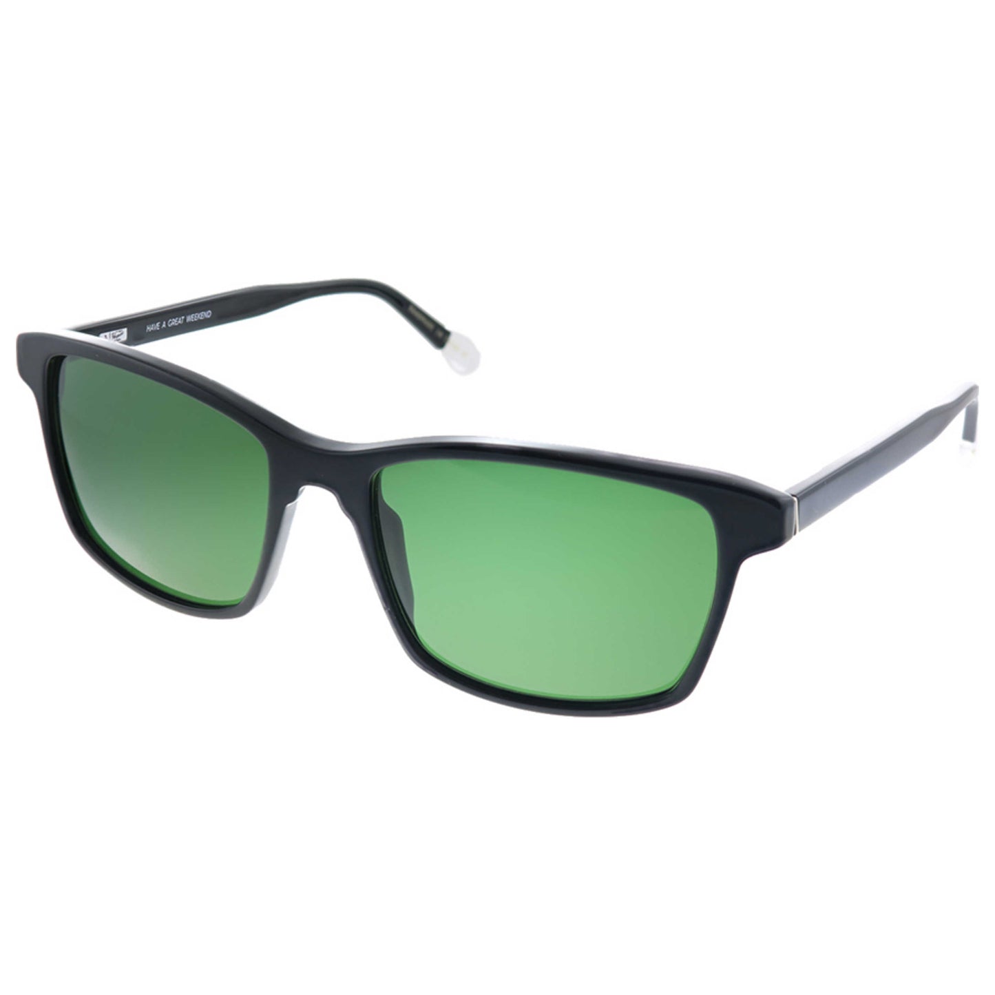 Front view of Original Penguin The Jack Sun Unisex Sunglasses PE-Jack-SUN-BK