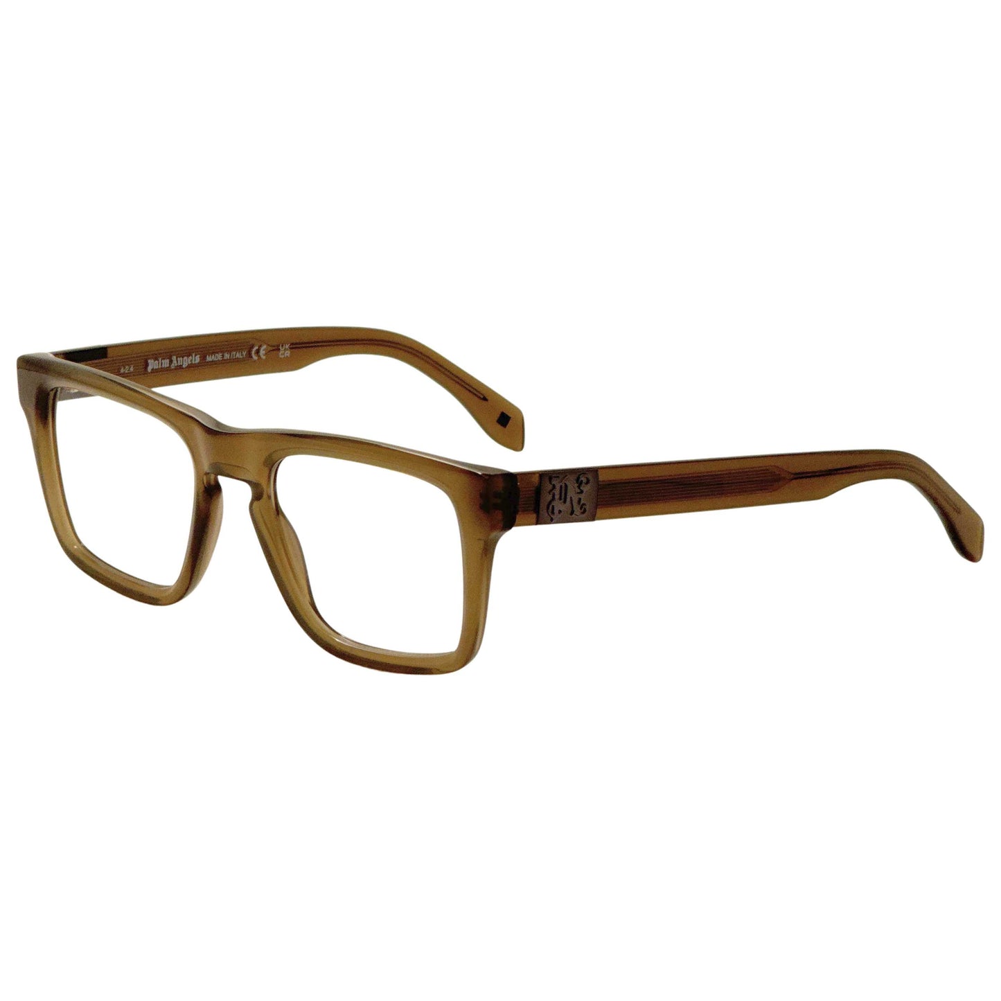 Front view of Palm Angels Style 7 Women's Opticals PERJ007F24PLA0015900-53