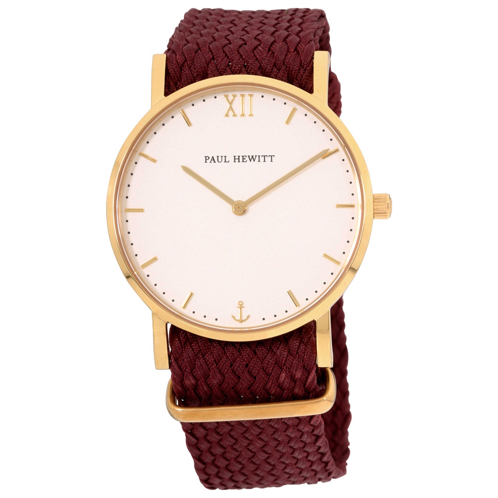 Front view of Paul Hewitt Sailor Line Women's Quartz Watch PH-SA-G-SM-W-19S