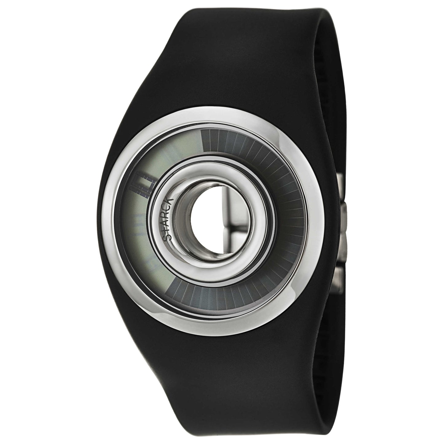 Front view of Philippe Starck O-Ring Men's Quartz Watch PH1085