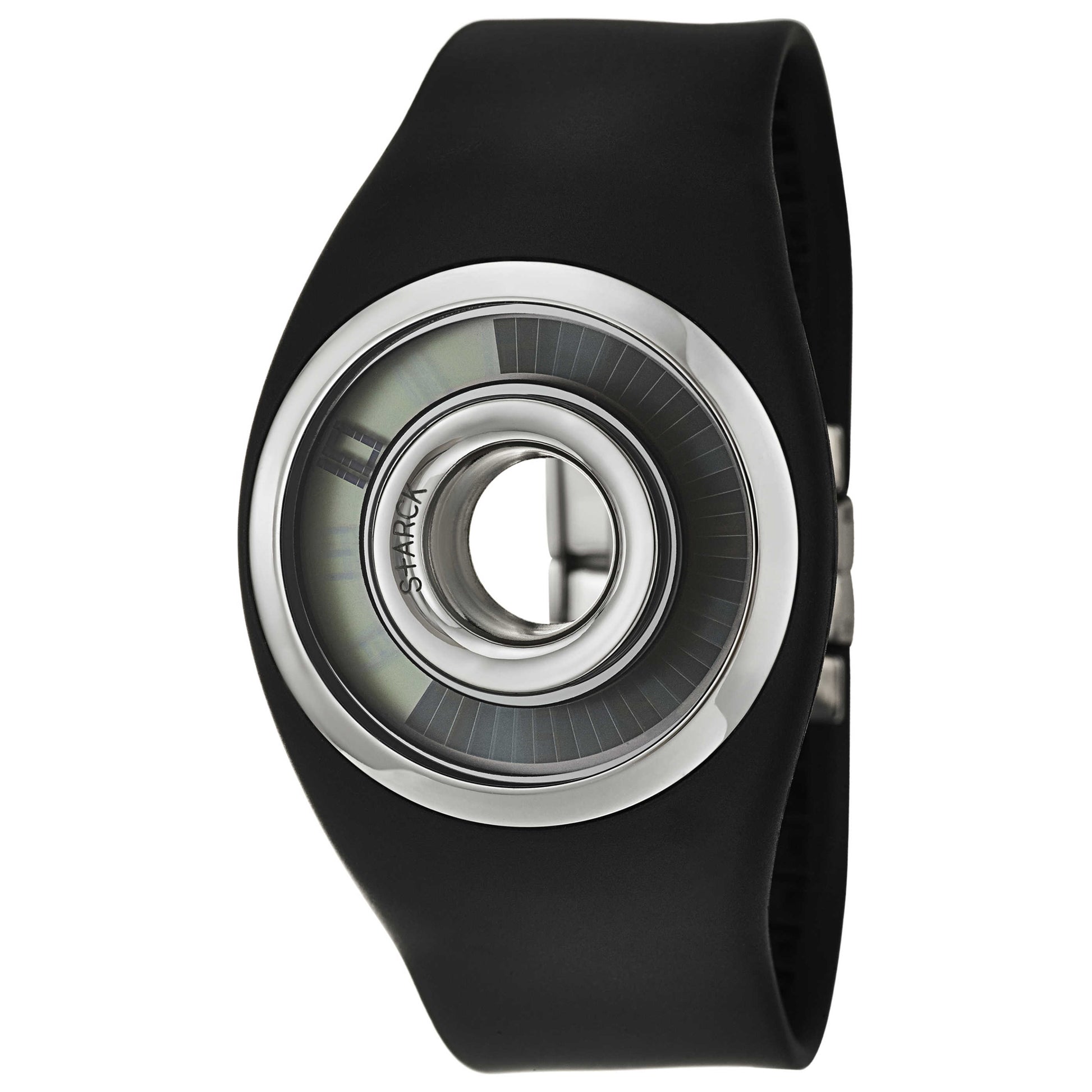 Front view of Philippe Starck O-Ring Men's Quartz Watch PH1085