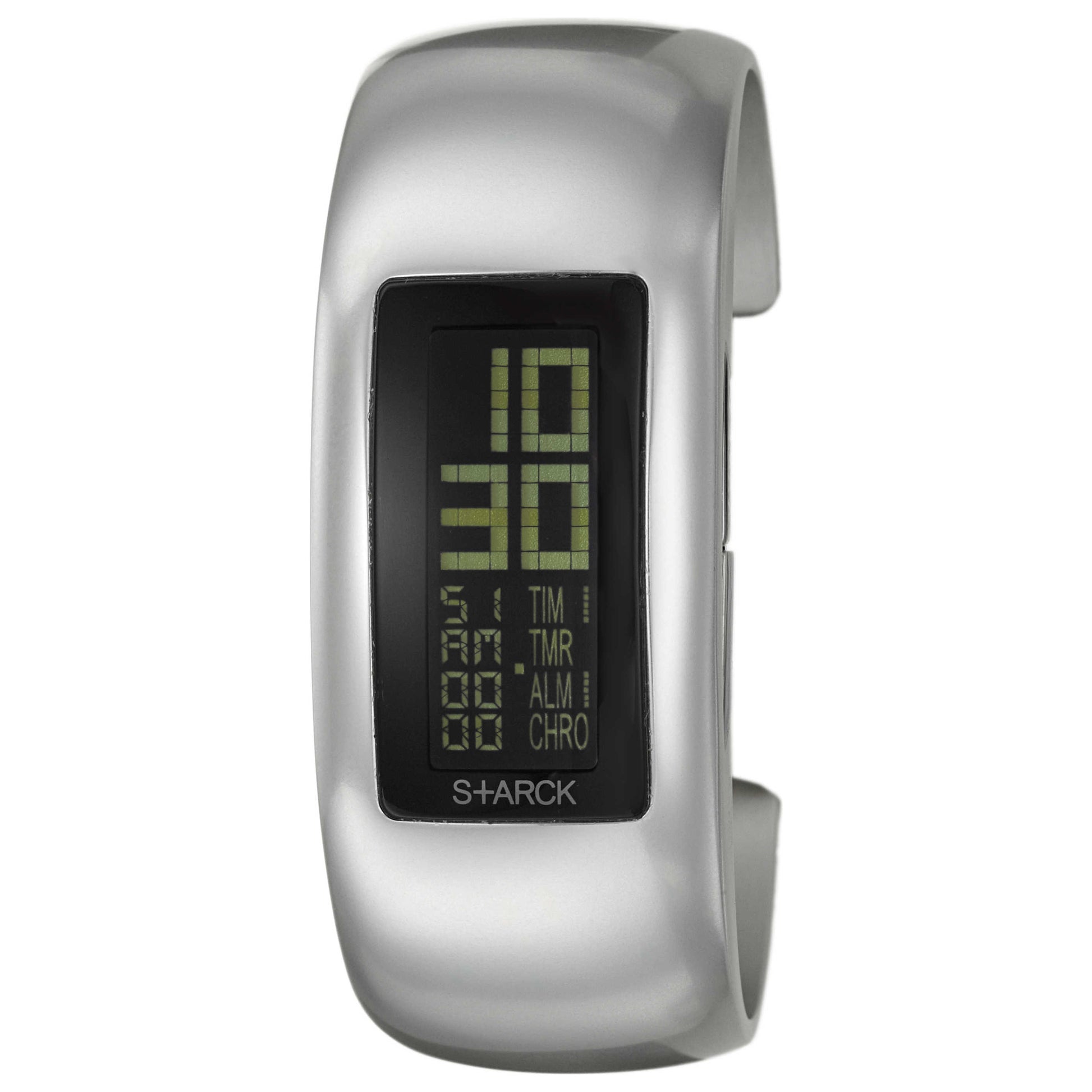 Front view of Philippe Starck Digital Women's Quartz Watch PH1119