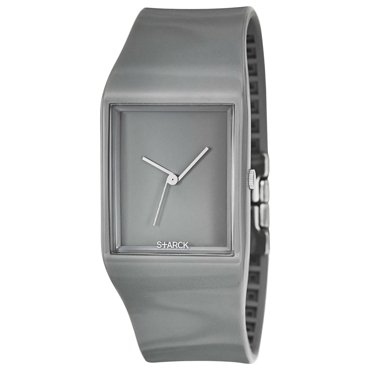Front view of Philippe Starck Strap Men's Japanese Quartz (Battery-Powered) Watch PH5034