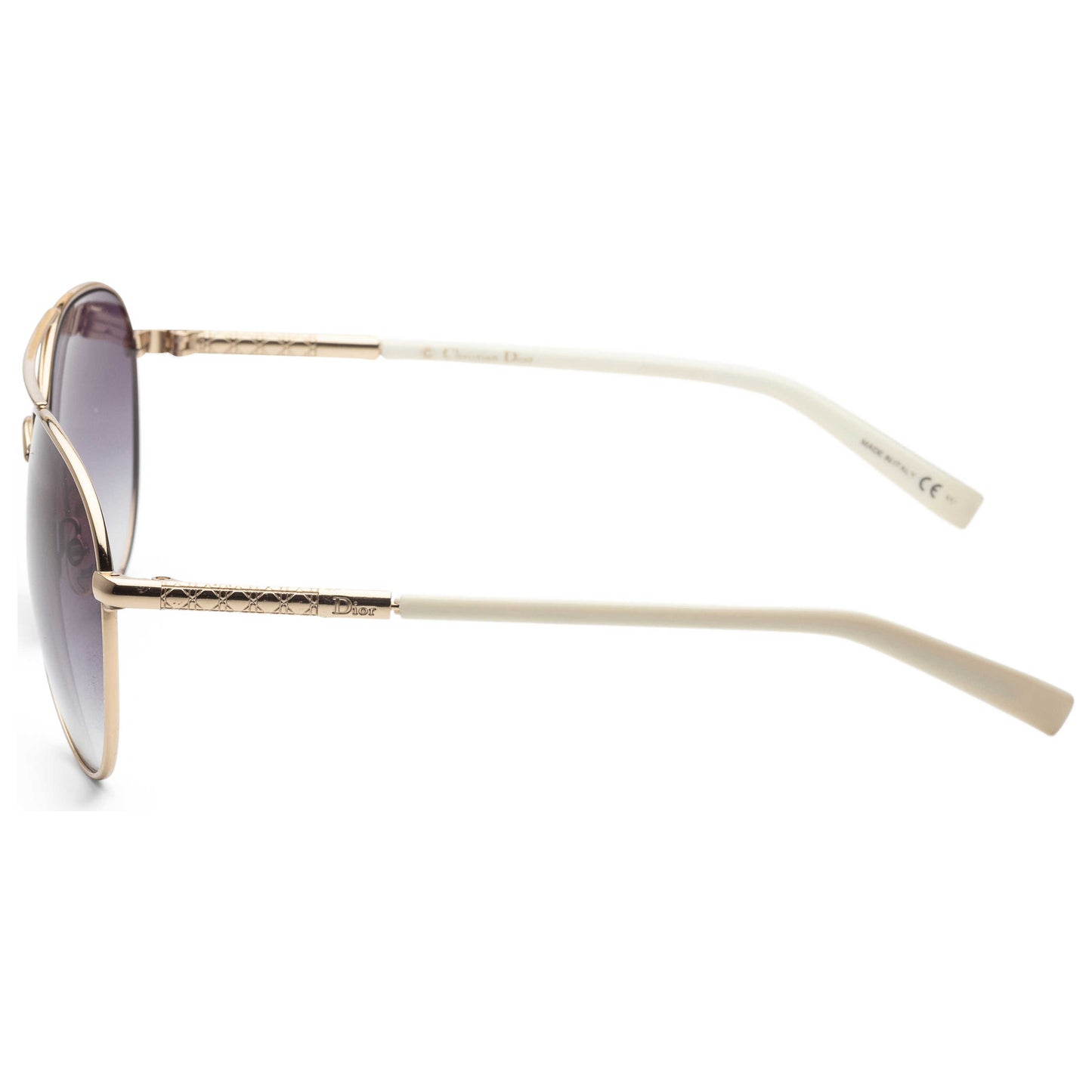 Left view of Christian Dior Piccadilly Women's Sunglasses PICCA2S-3YG-J6