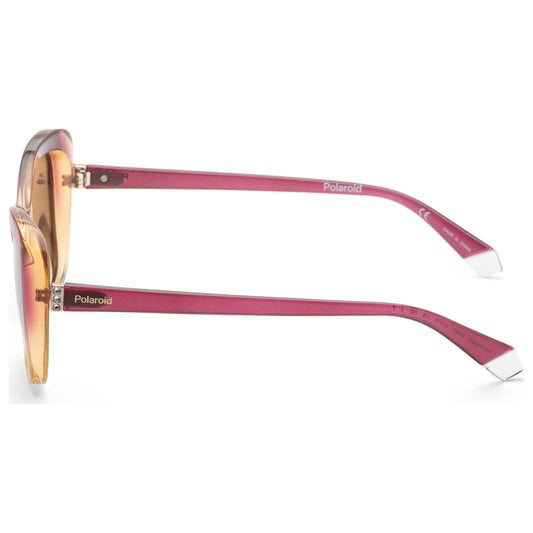Left view of Polaroid Women's Sunglasses PLD4132-S-X-S2N-53