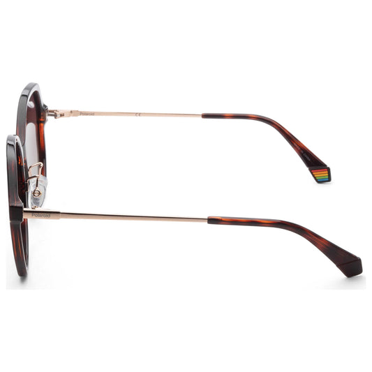Left view of Polaroid Women's Sunglasses PLD6177GS-0086-LA