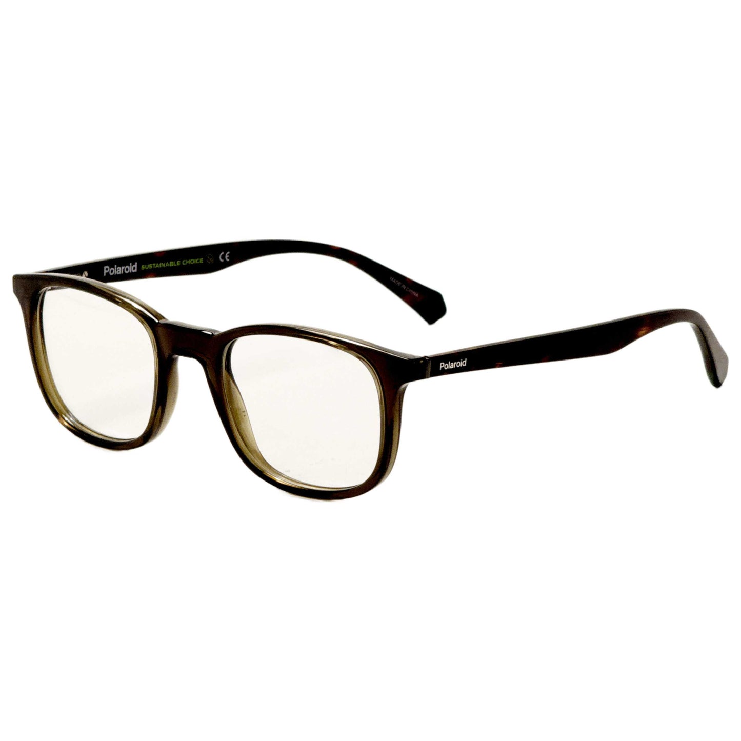 Front view of Polaroid Men's Opticals PLDD424-4C3-50