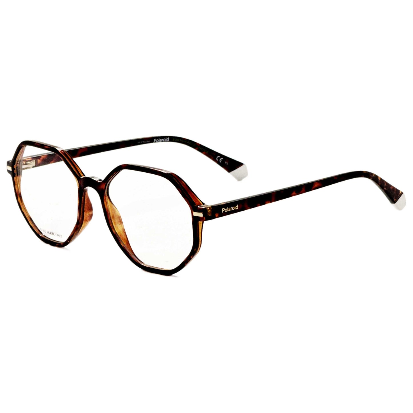 Front view of Polaroid Women's Opticals PLDD433-086-53