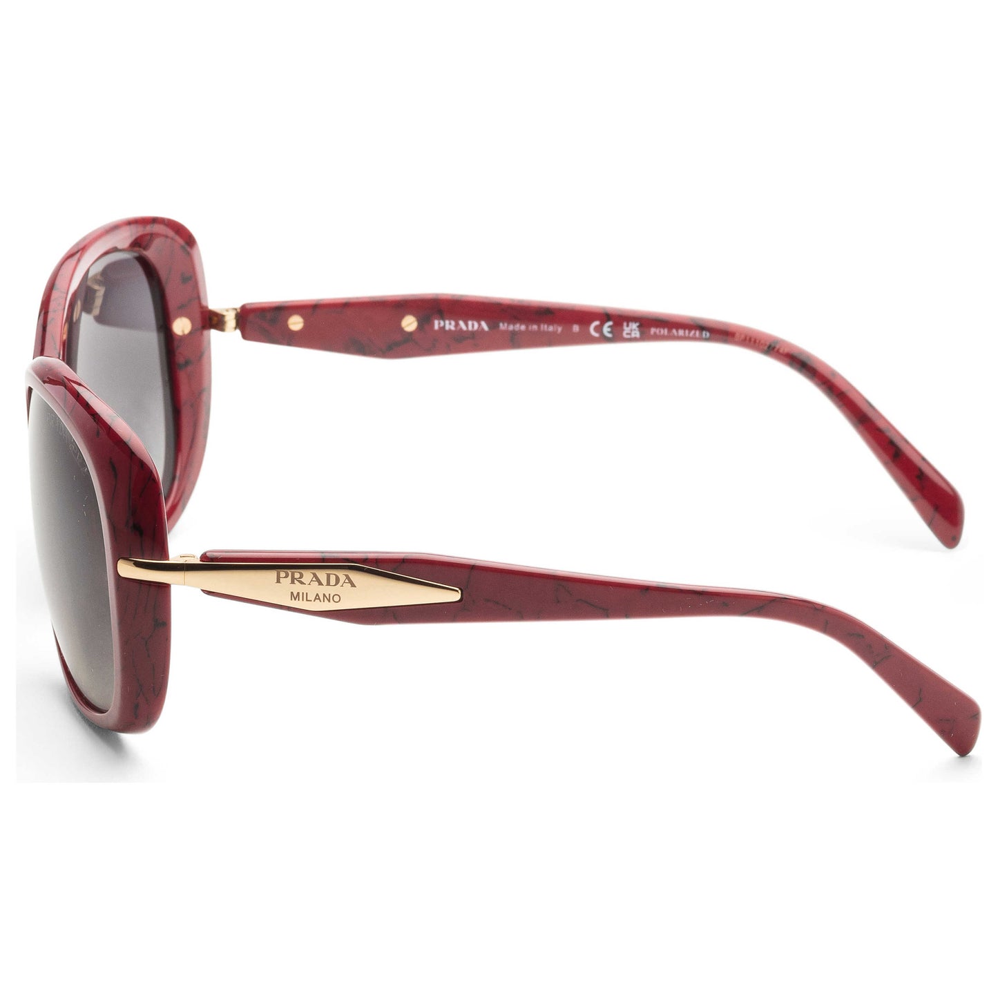 Left view of Prada Fashion Women's Sunglasses PR-04ZSF-15D5W1-58