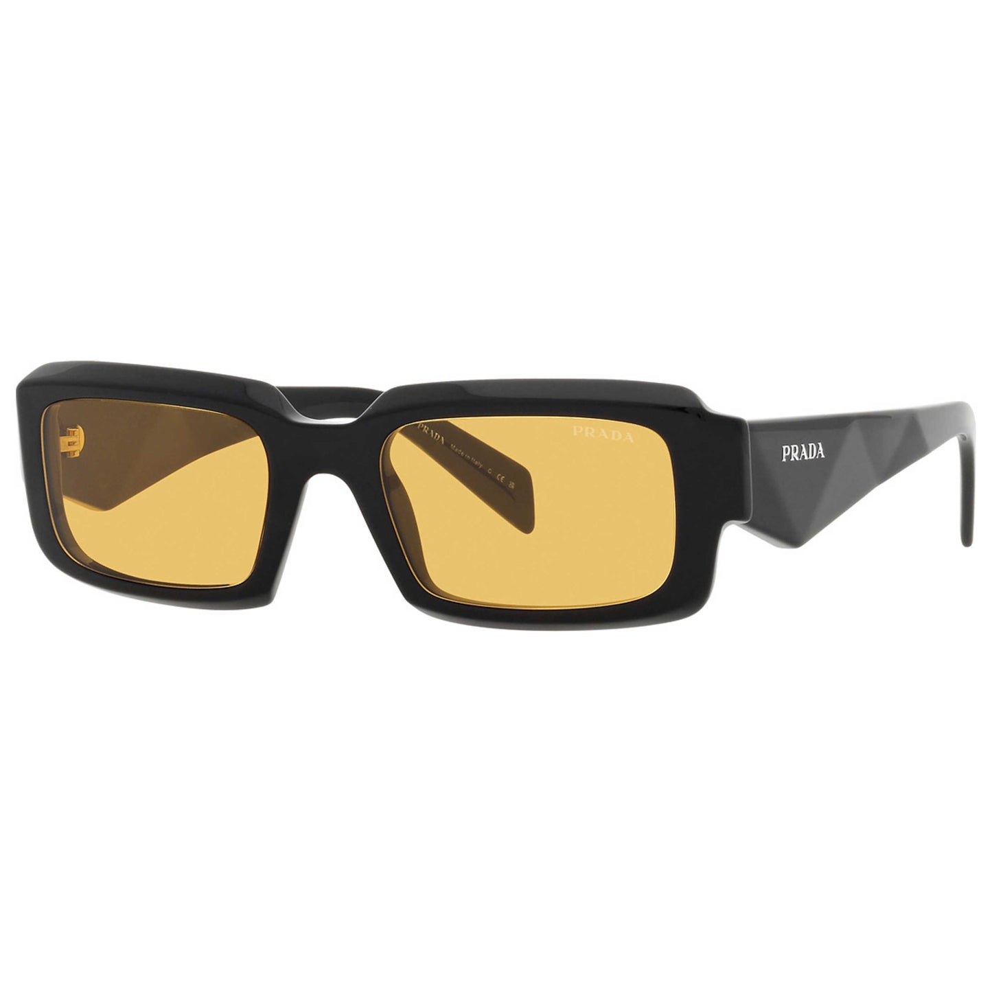 Front view of Prada Fashion Men's Sunglasses PR-27ZSF-16K70A-55
