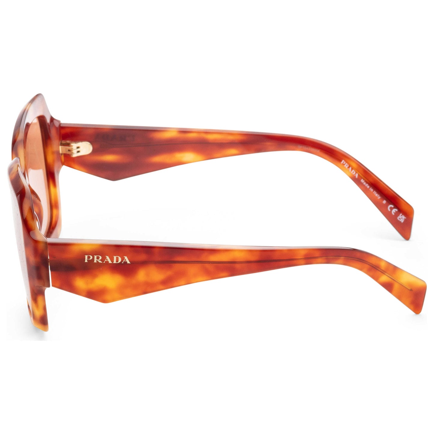 Left view of Prada Fashion Women's Sunglasses PR-28ZS-10L07V-53
