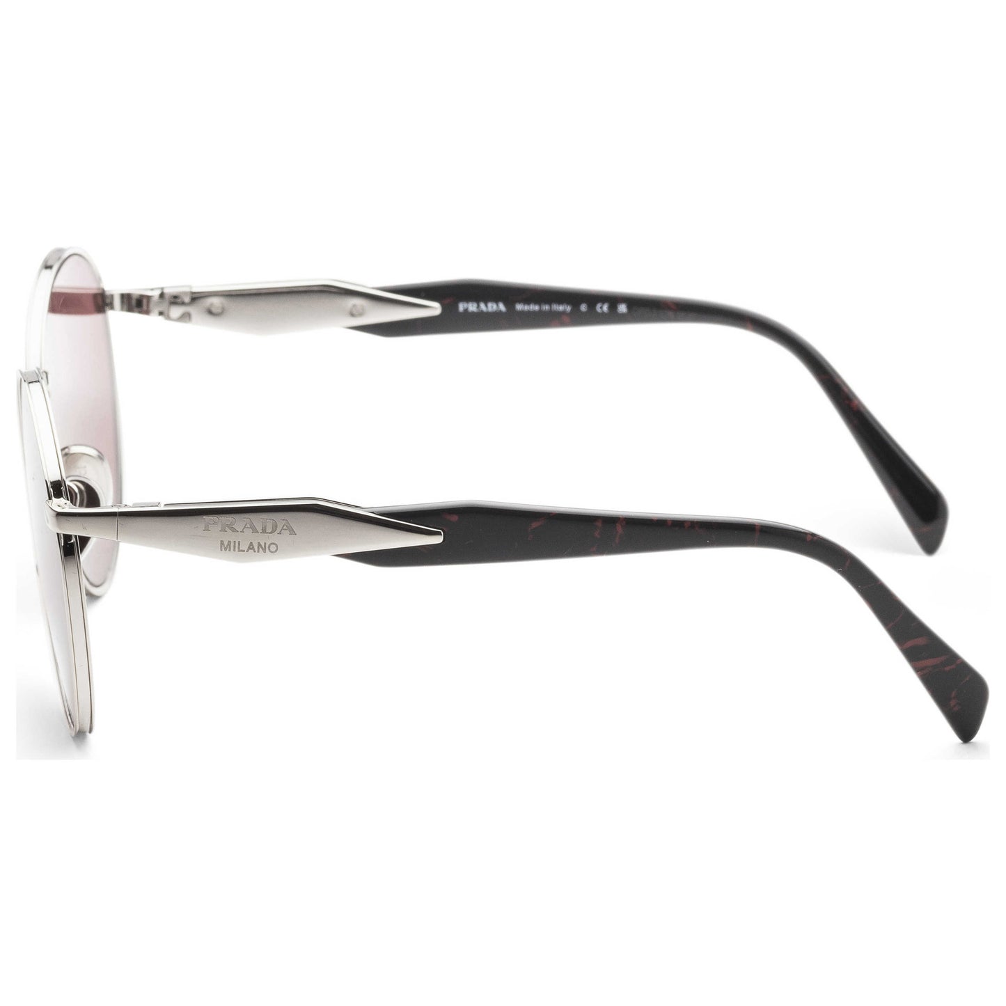 Left view of Prada Fashion Women's Sunglasses PR-56ZS-1BC08S