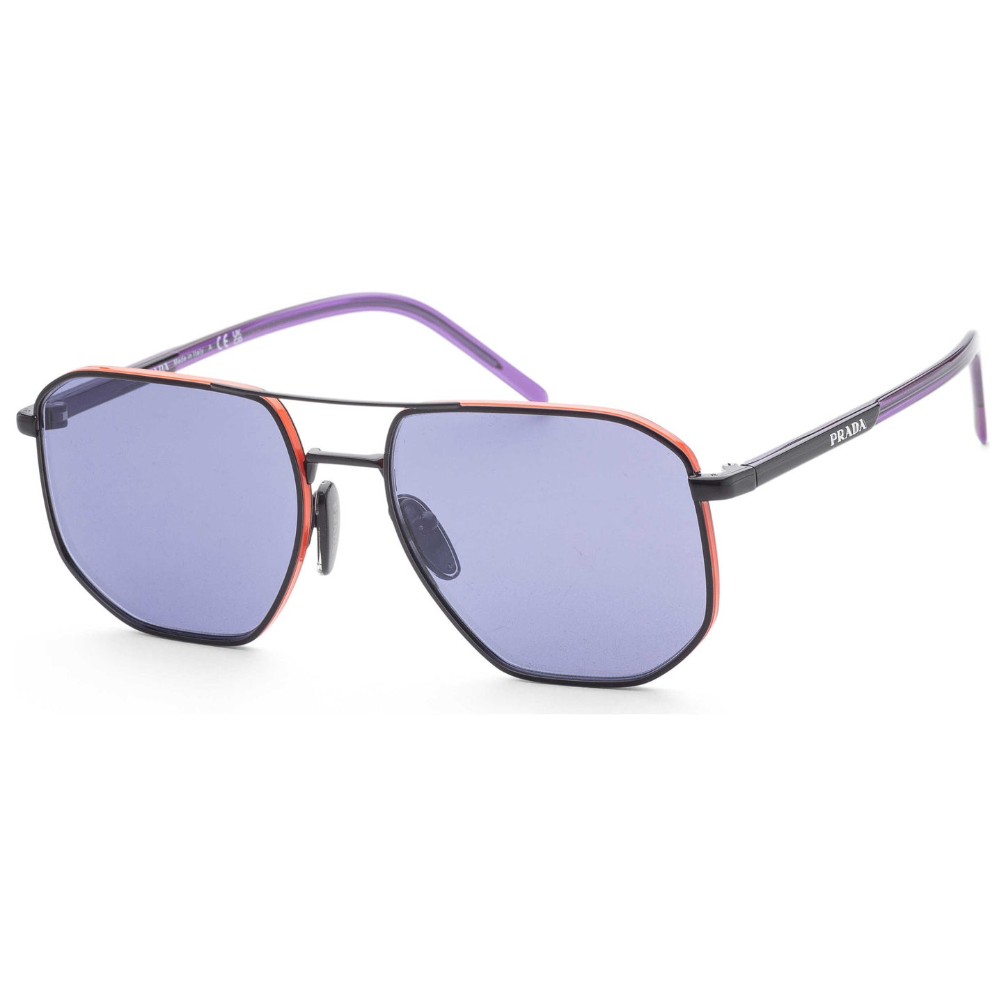 Front view of Prada Fashion Men's Sunglasses PR-59YS-11B05Q