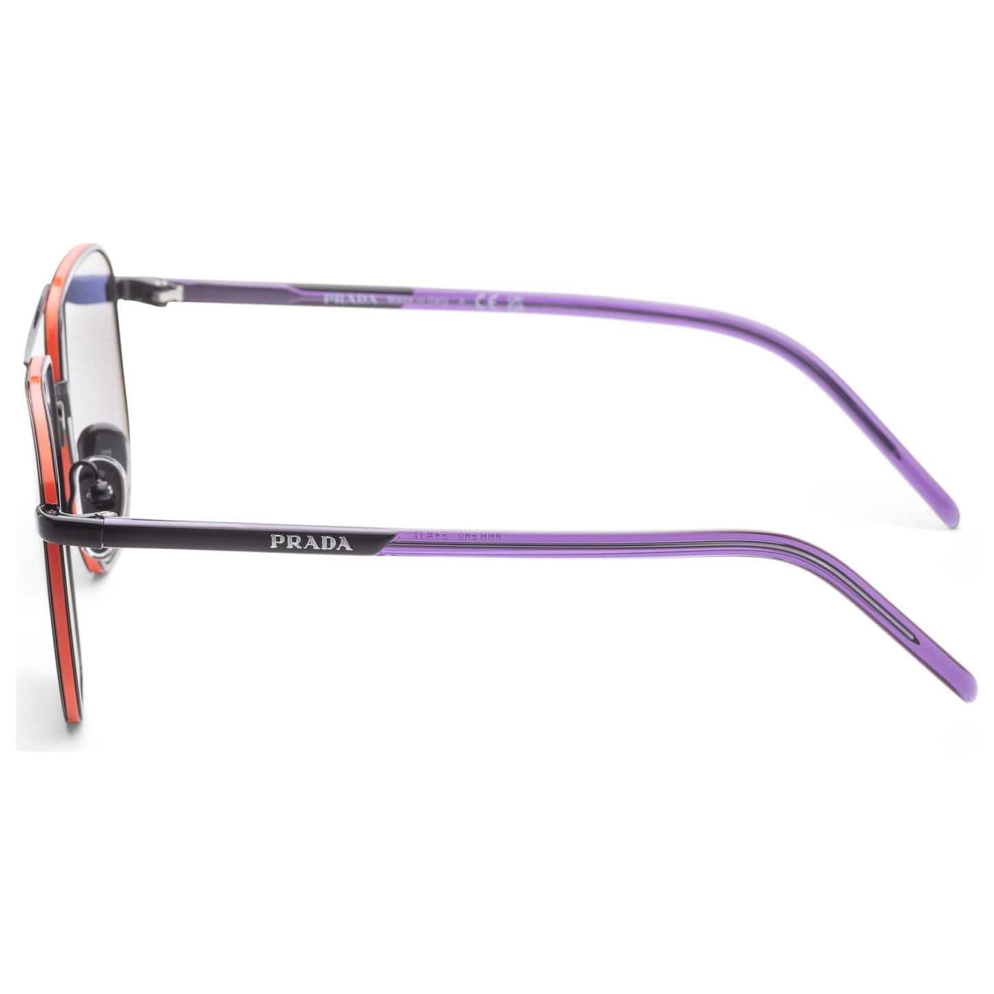 Left view of Prada Fashion Men's Sunglasses PR-59YS-11B05Q