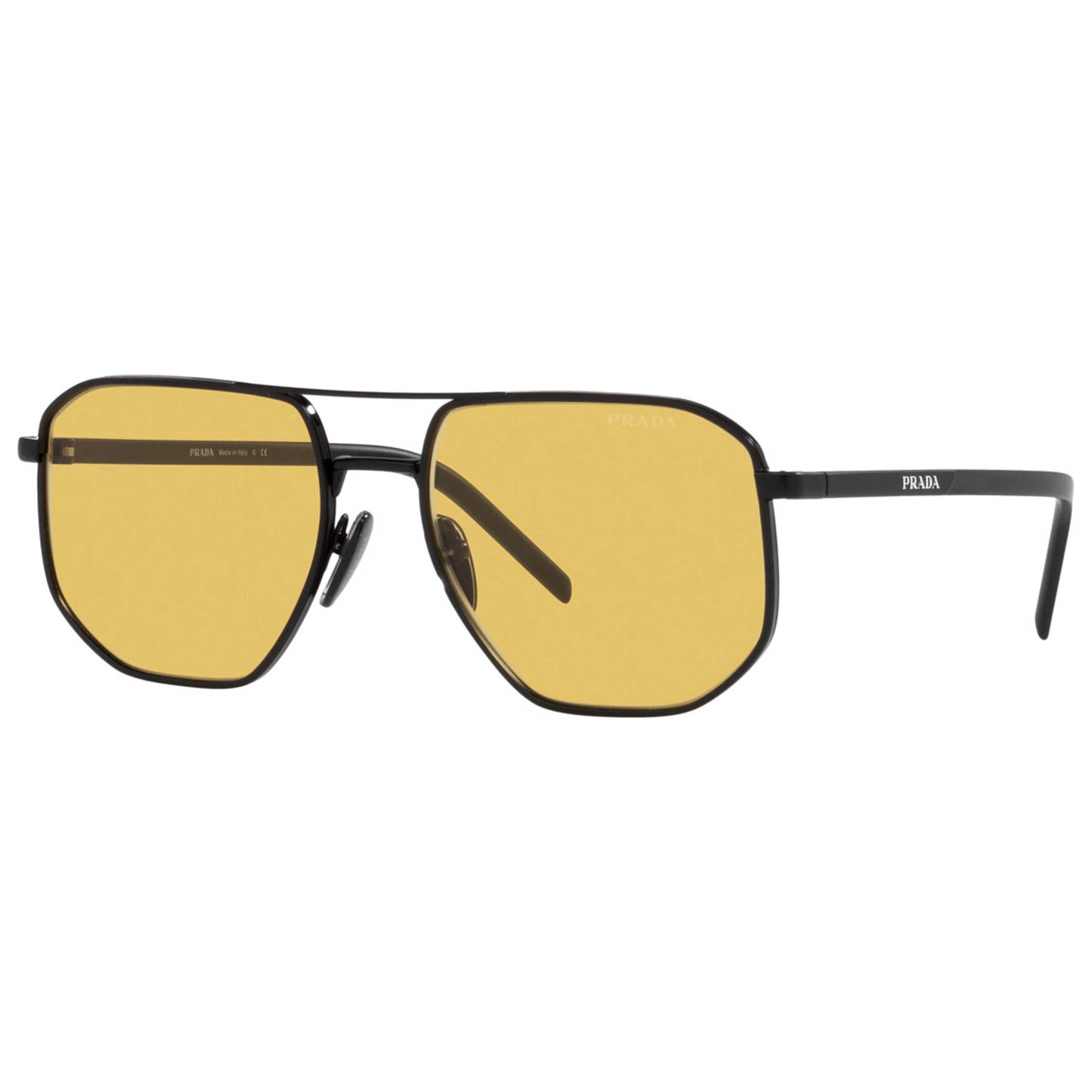 Front view of Prada Fashion Men's Sunglasses PR-59YS-1BO0B7