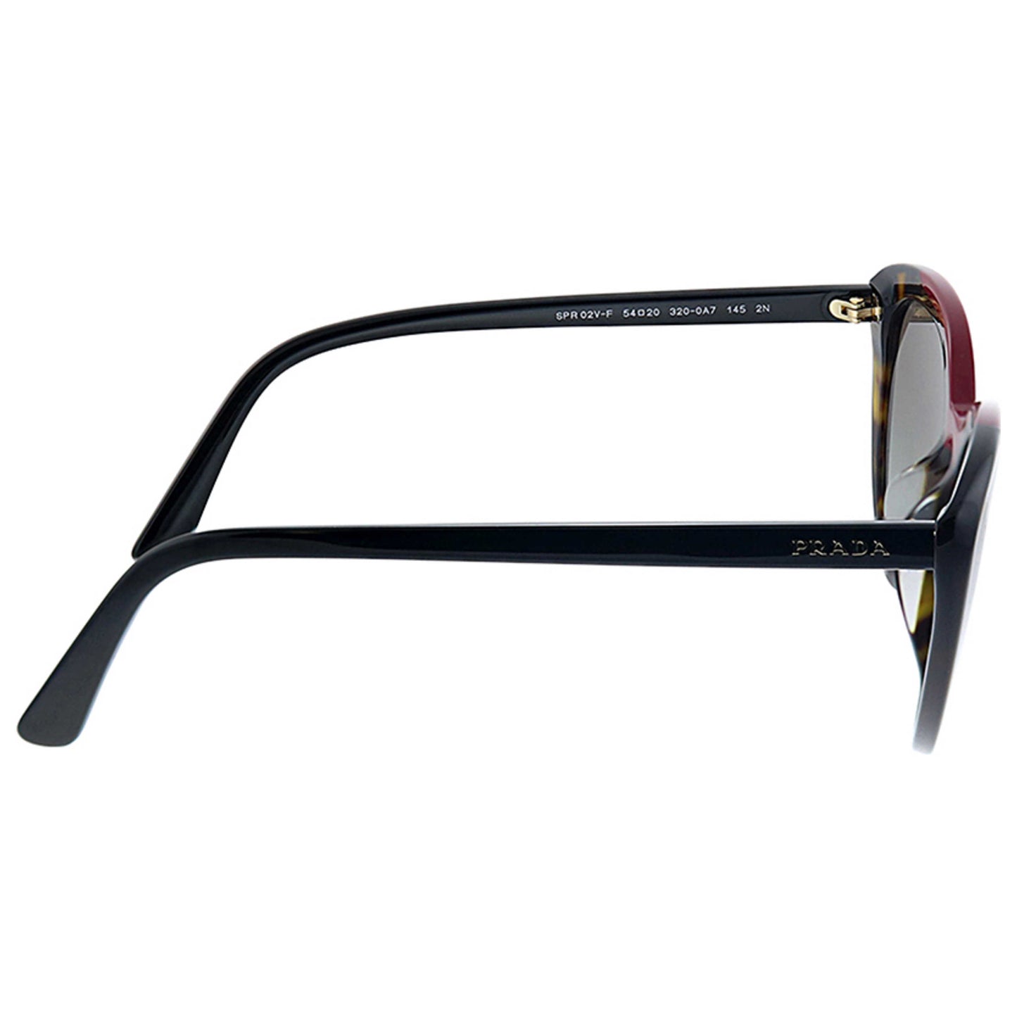 Right view of Prada Fashion Women's Sunglasses PR02VSF-3200A754