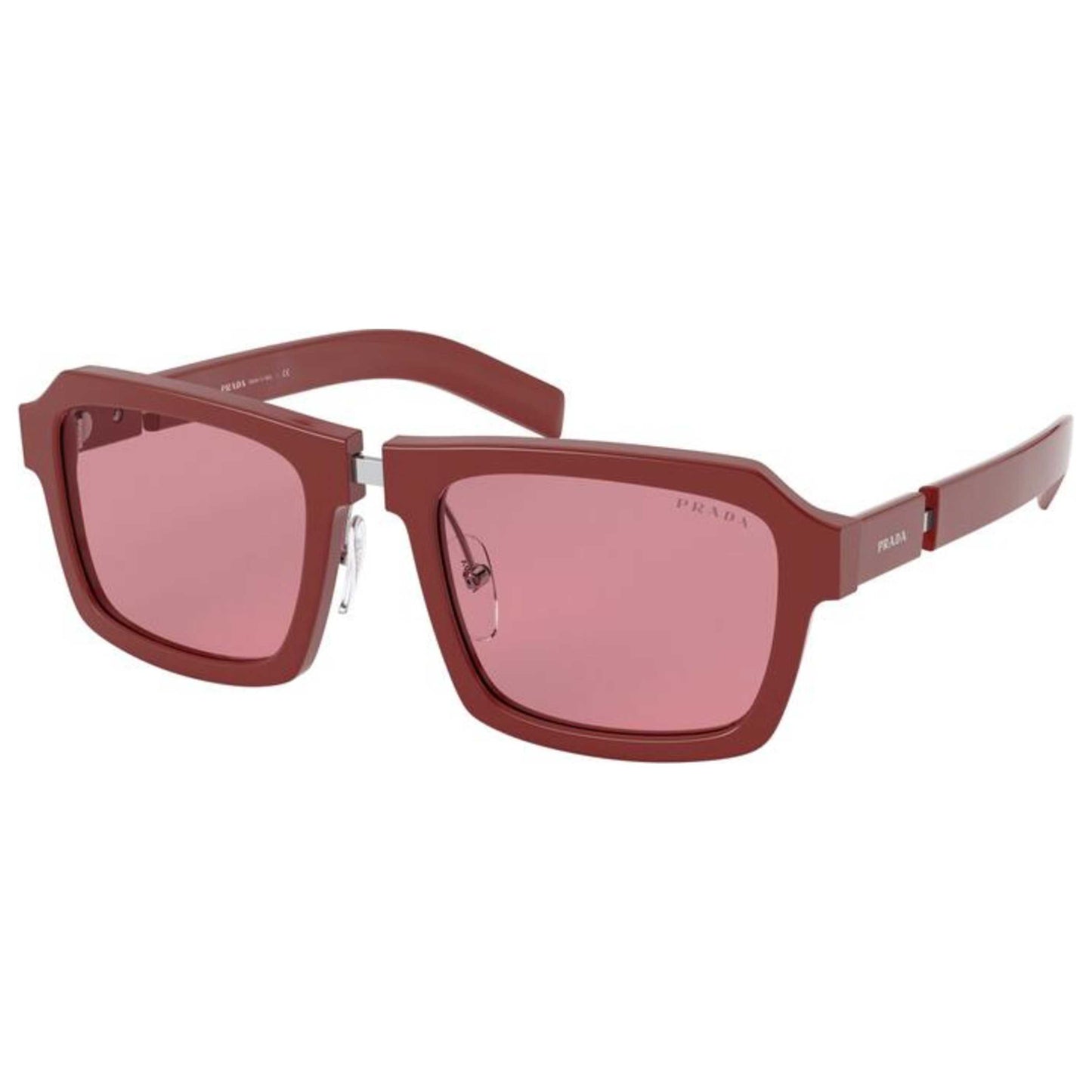 Front view of Prada Fashion Men's Sunglasses PR09XS-5391K053
