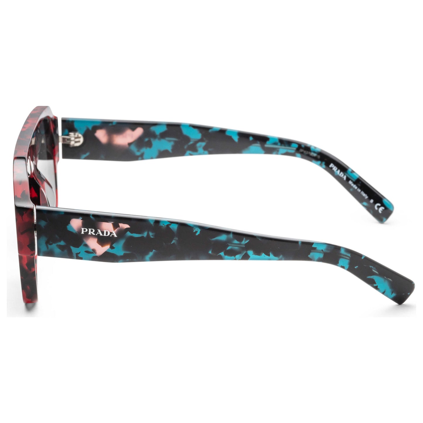 Left view of Prada Fashion Men's Sunglasses PR22YSF-09Z5S0