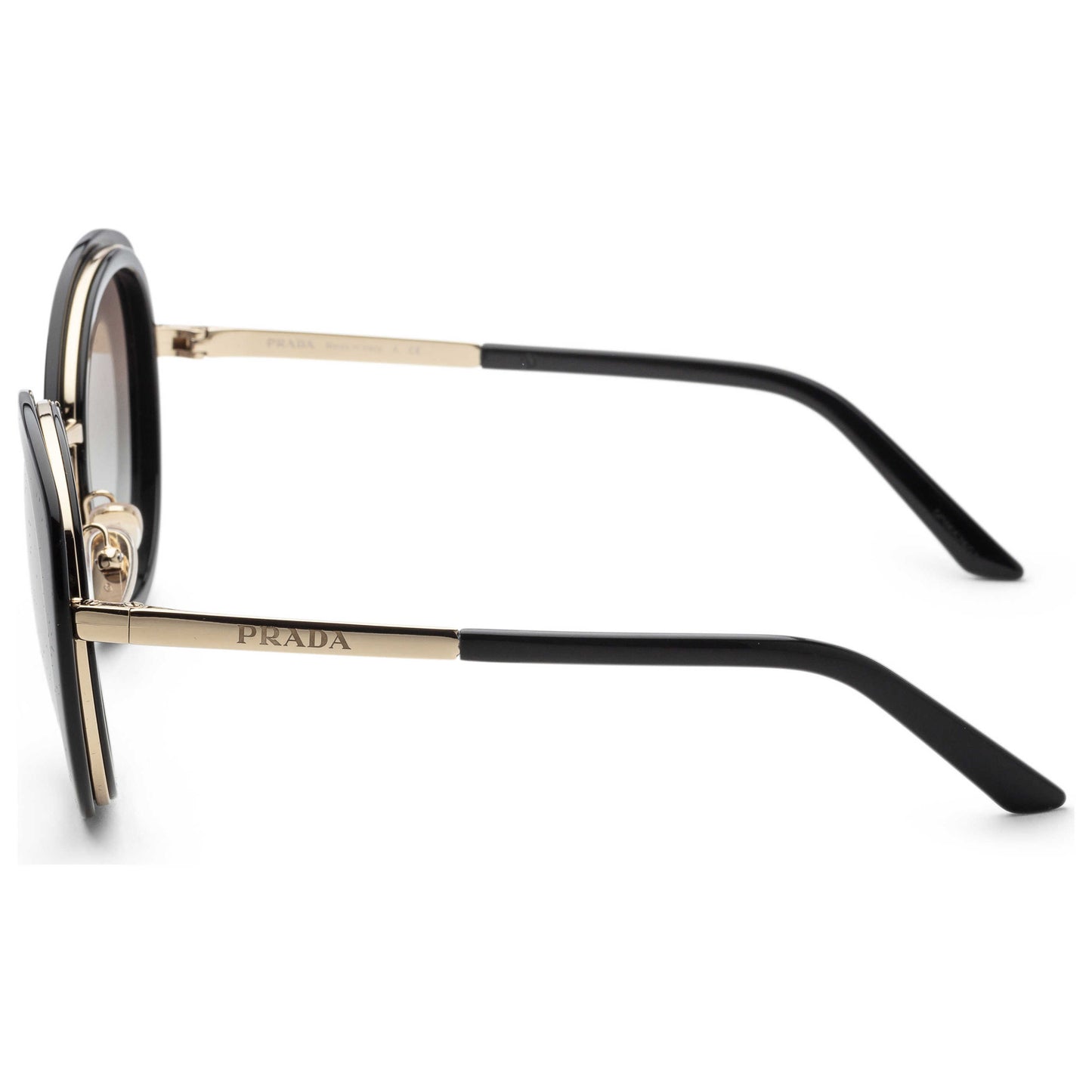 Left view of Prada Fashion Women's Sunglasses PR54YS-AAV0A7-54