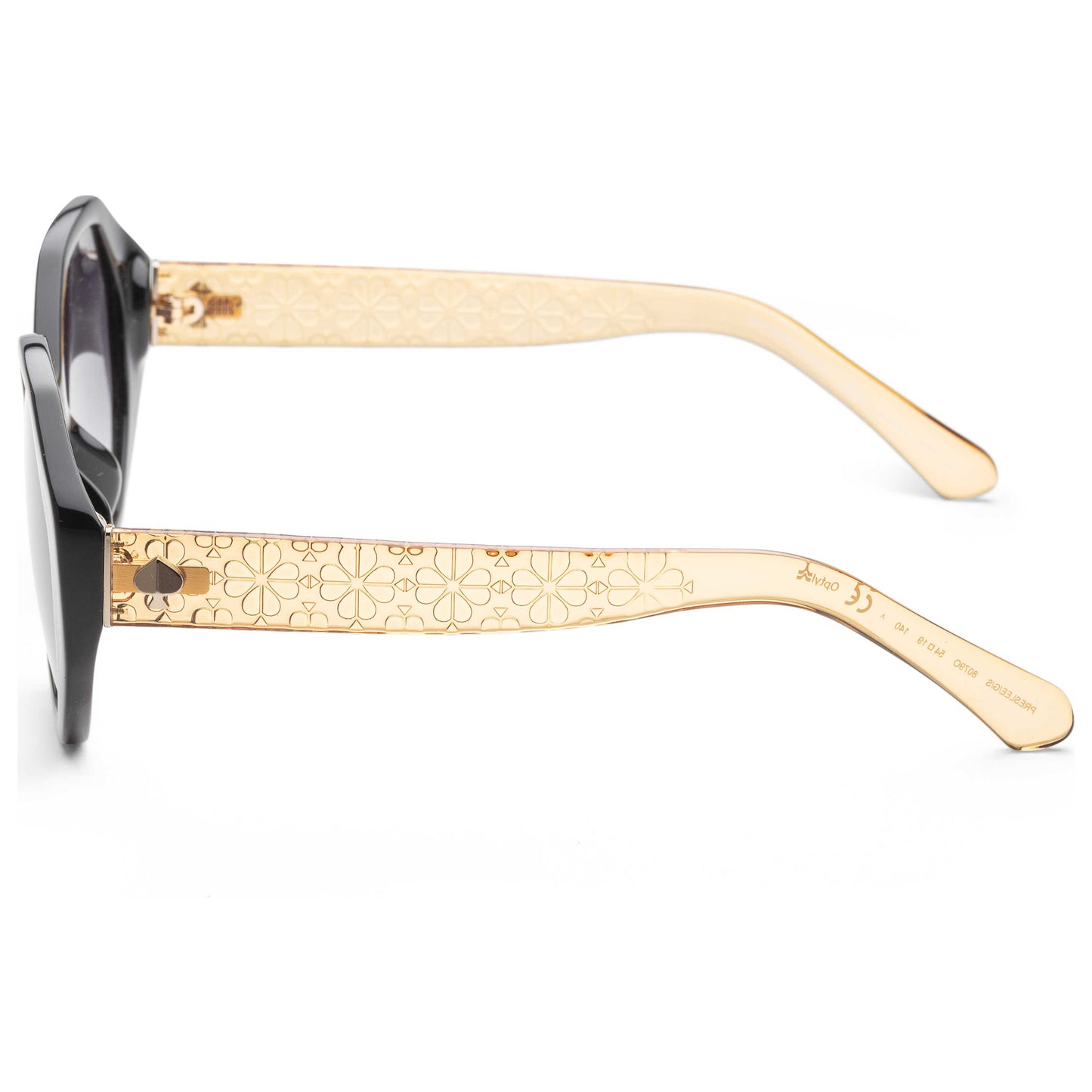 Left view of Kate Spade Preslee Women's Sunglasses PRESLEEGS-807-9O