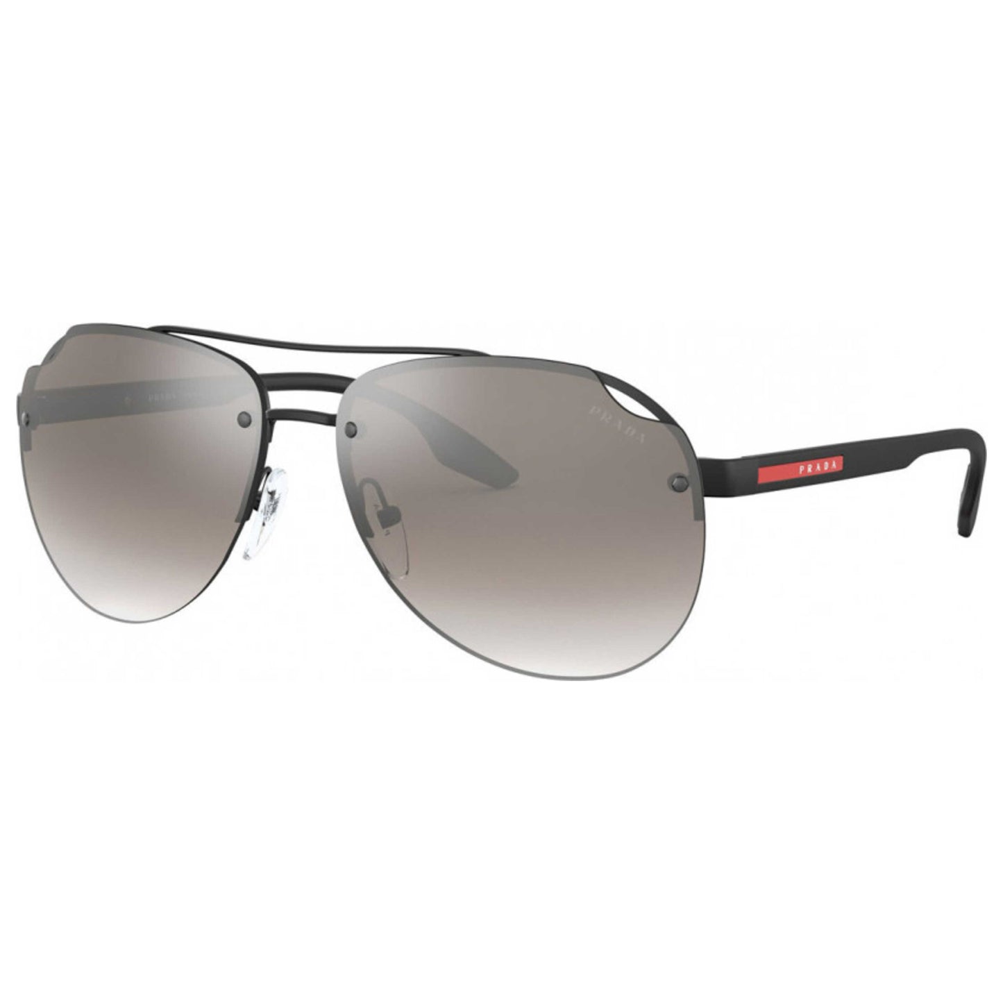 Front view of Prada Linea Rossa Men's Sunglasses PS-52VS-1BO5O0
