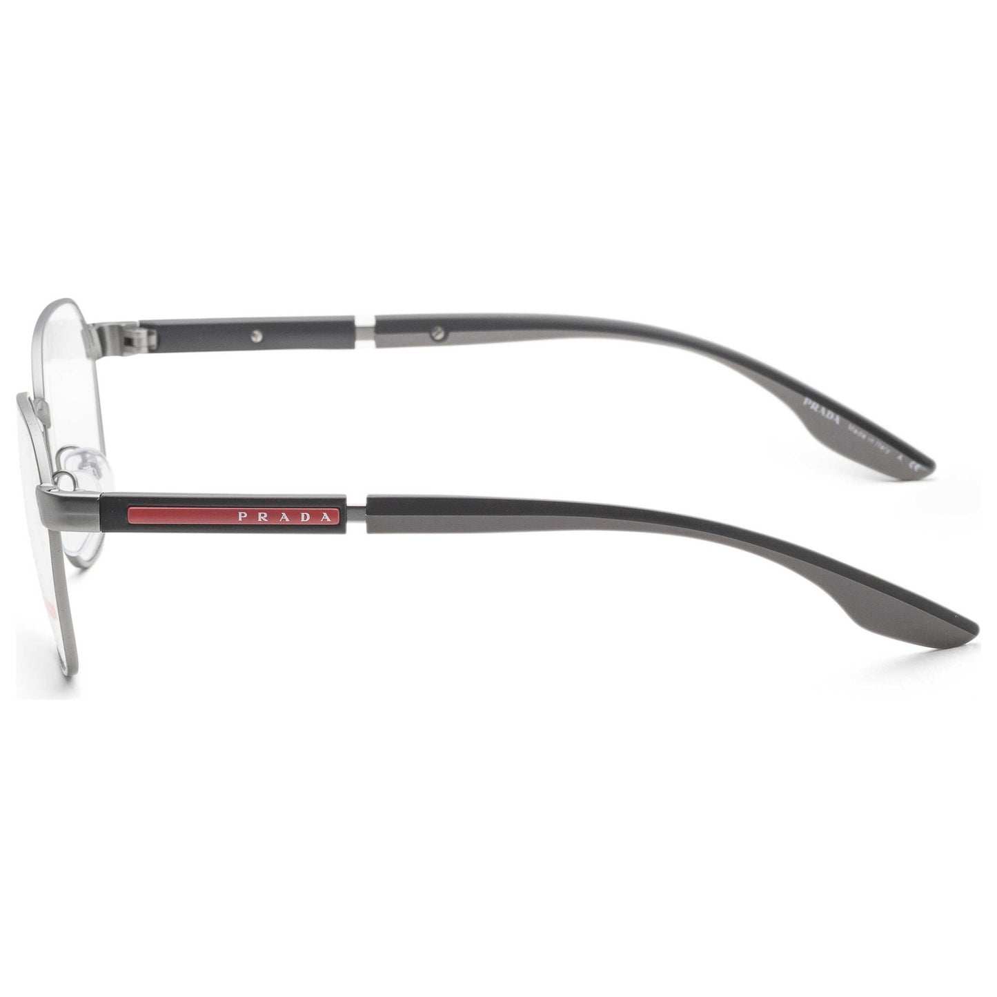 Left view of Prada Linea Rossa Men's Opticals PS-53NV-7CQ1O1