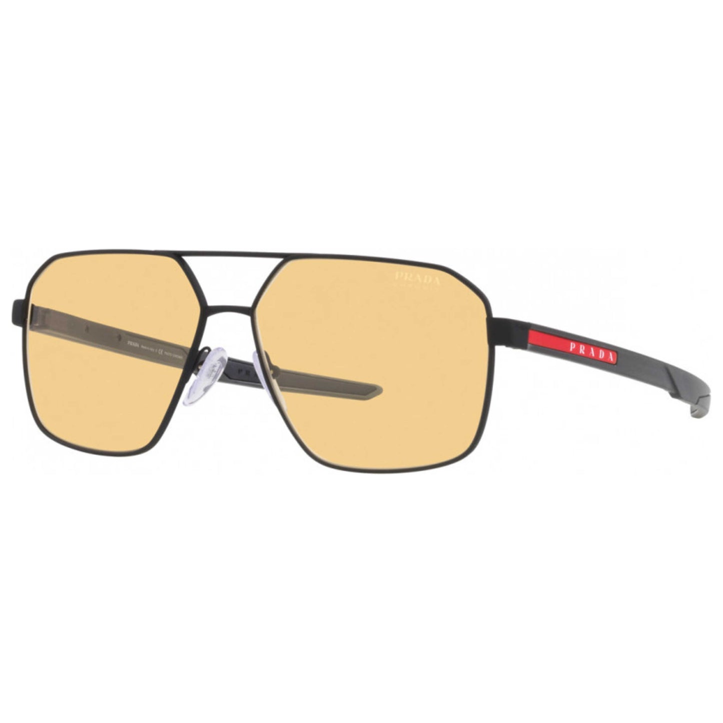 Front view of Prada Linea Rossa Men's Sunglasses PS-55WS-DG001S