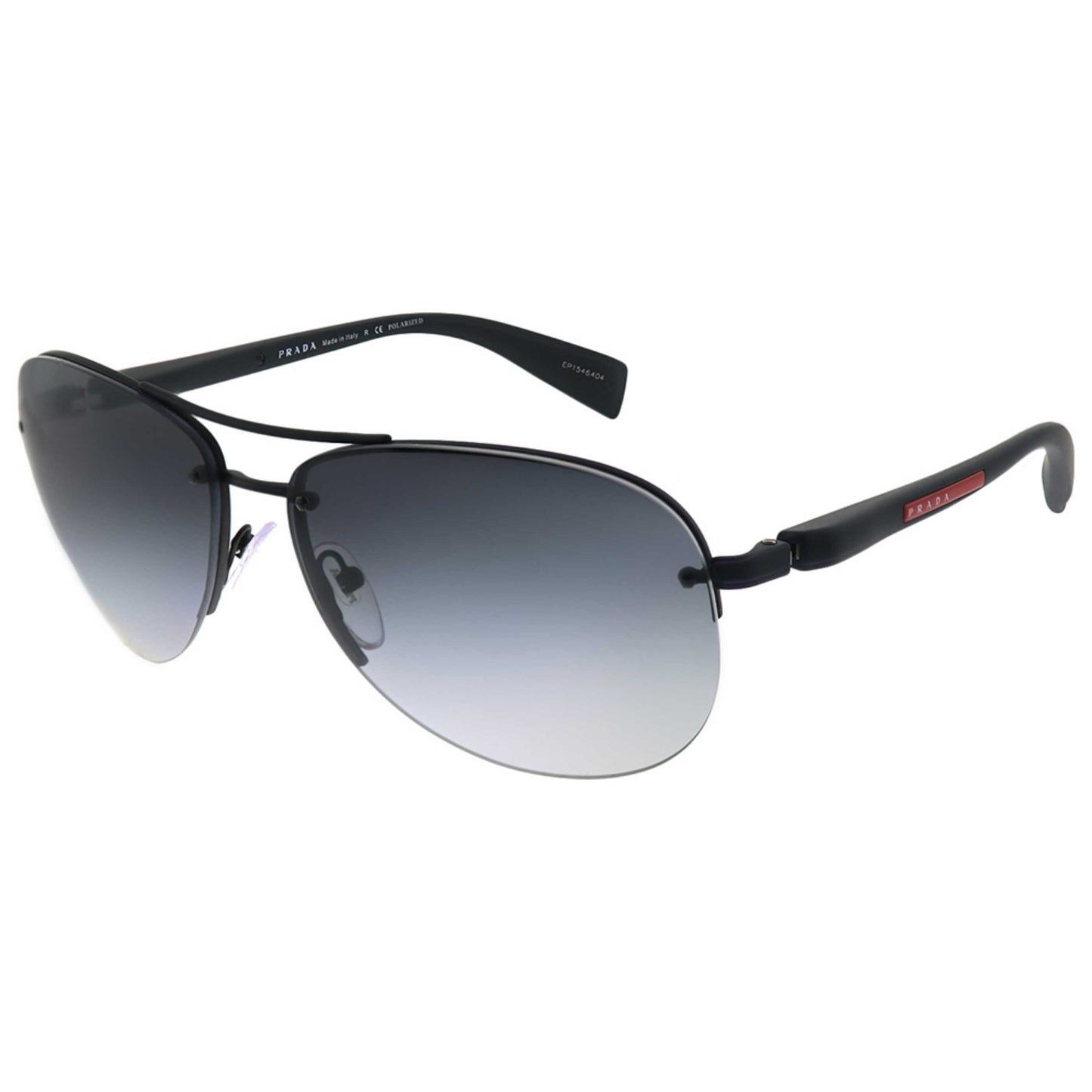 Front view of Prada Linea Rossa Unisex Sunglasses PS-56MS-DG05W1-65