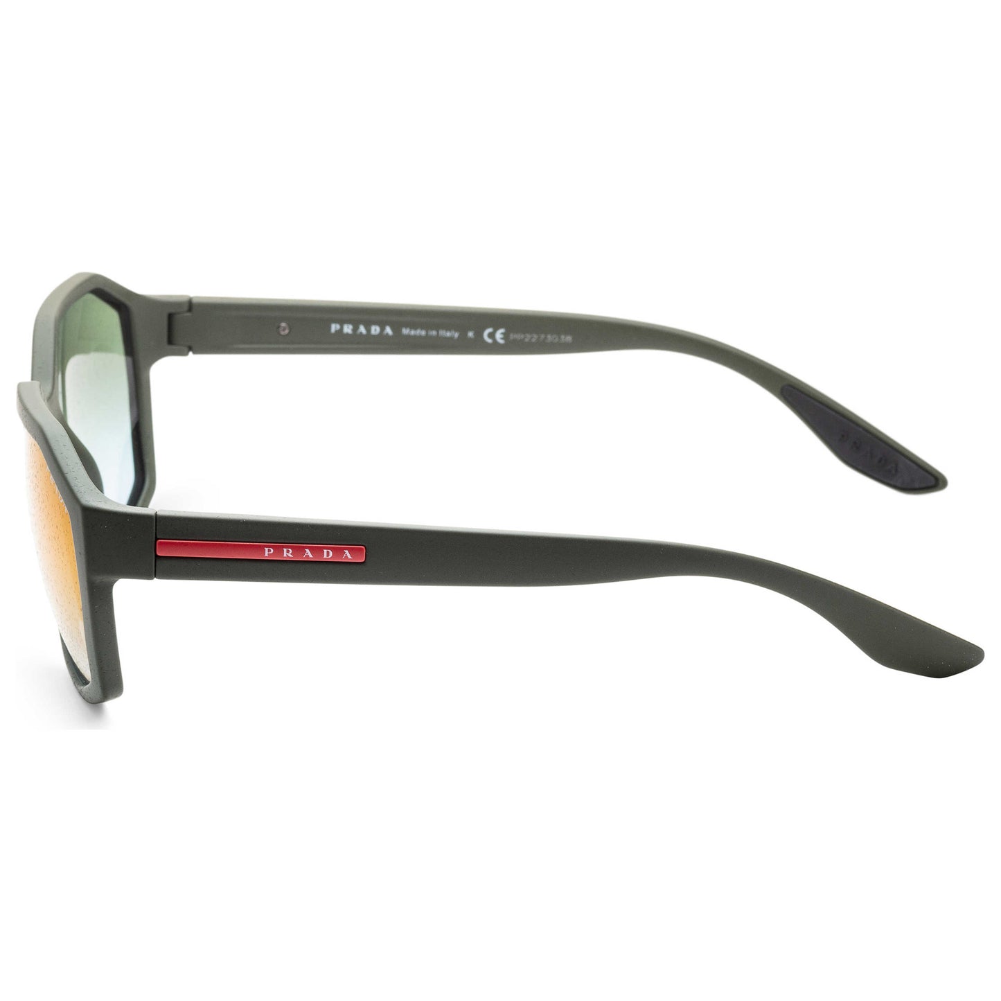 Left view of Prada Linea Rossa Men's Sunglasses PS02VS-57874357