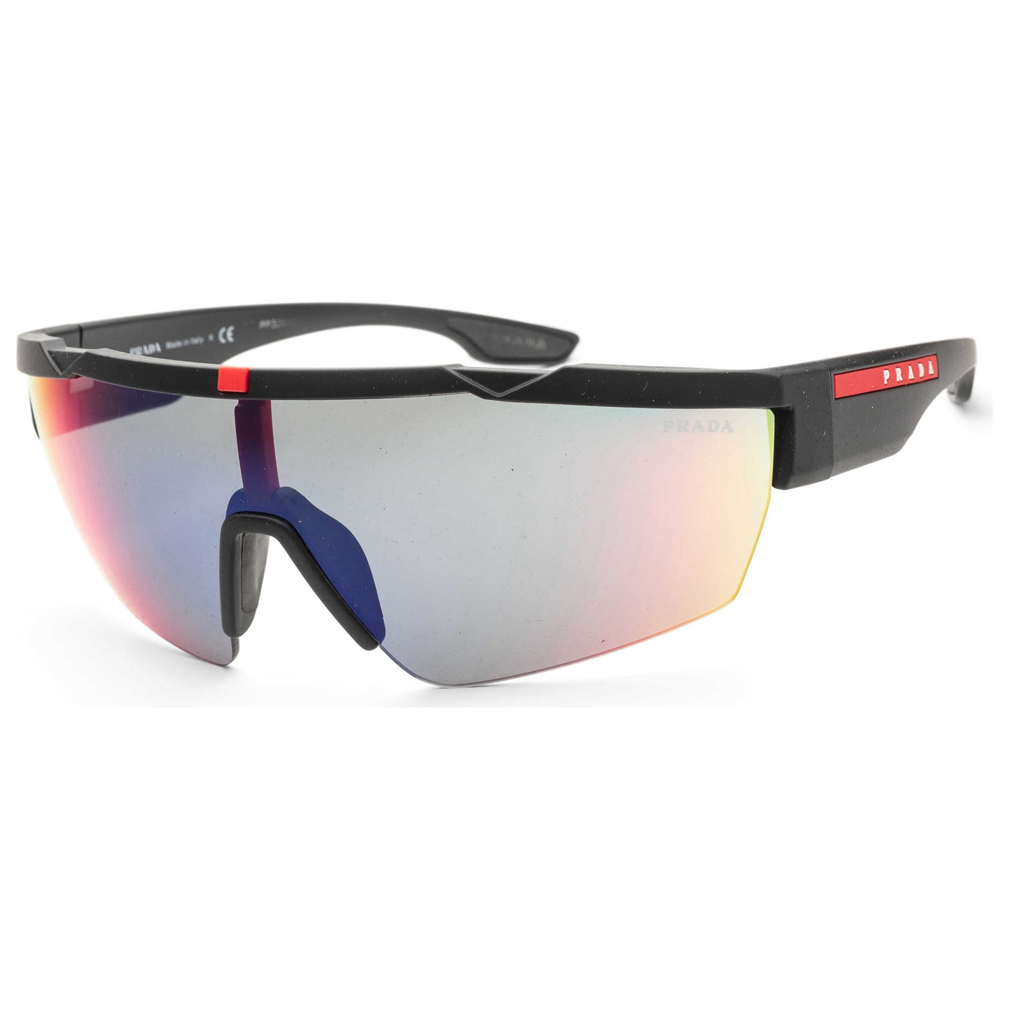 Front view of Prada Linea Rossa Men's Sunglasses PS03XS-DG008F-0