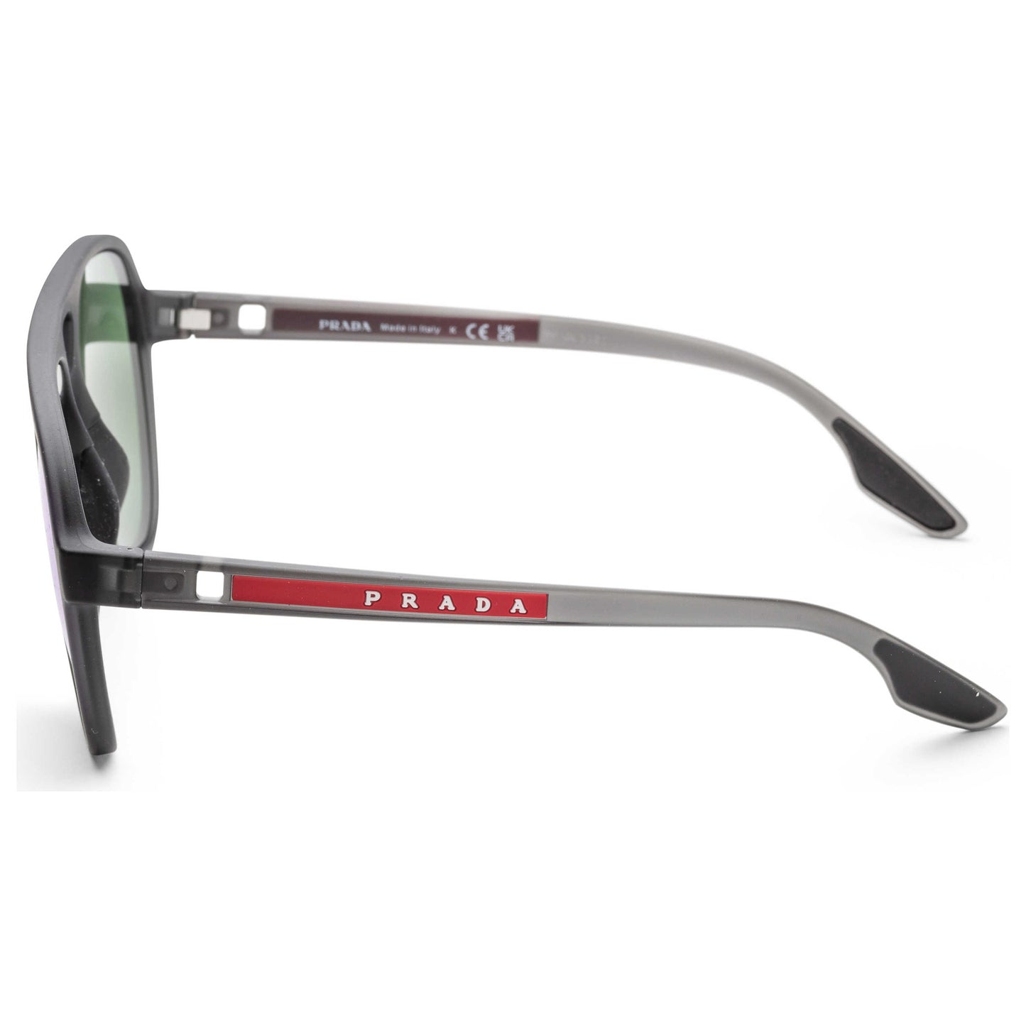 Left view of Prada Linea Rossa Men's Sunglasses PS06WS-13C08R