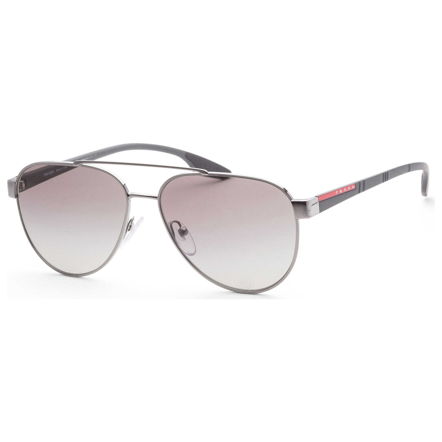 Front view of Prada Linea Rossa Men's Sunglasses PS54TS-5AV3M158