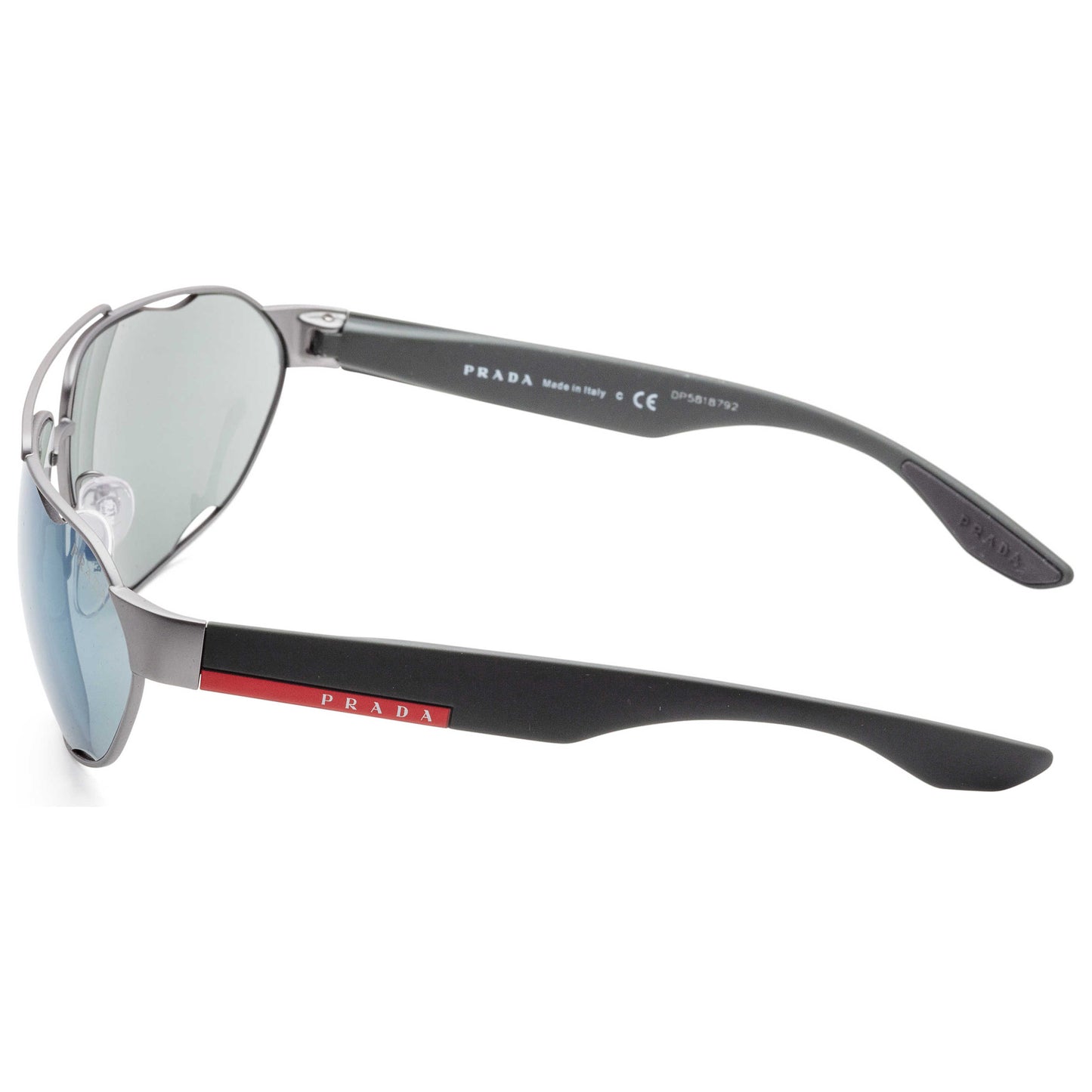 Left view of Prada Linea Rossa Men's Sunglasses PS56US-DG13C066