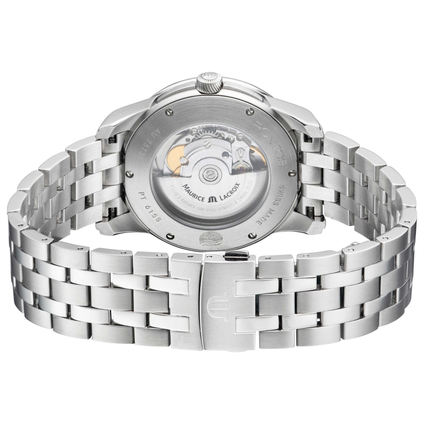 Maurice Lacroix Pontos Men's Automatic Watch PT6158-SS002-63E-1 - Image #3
