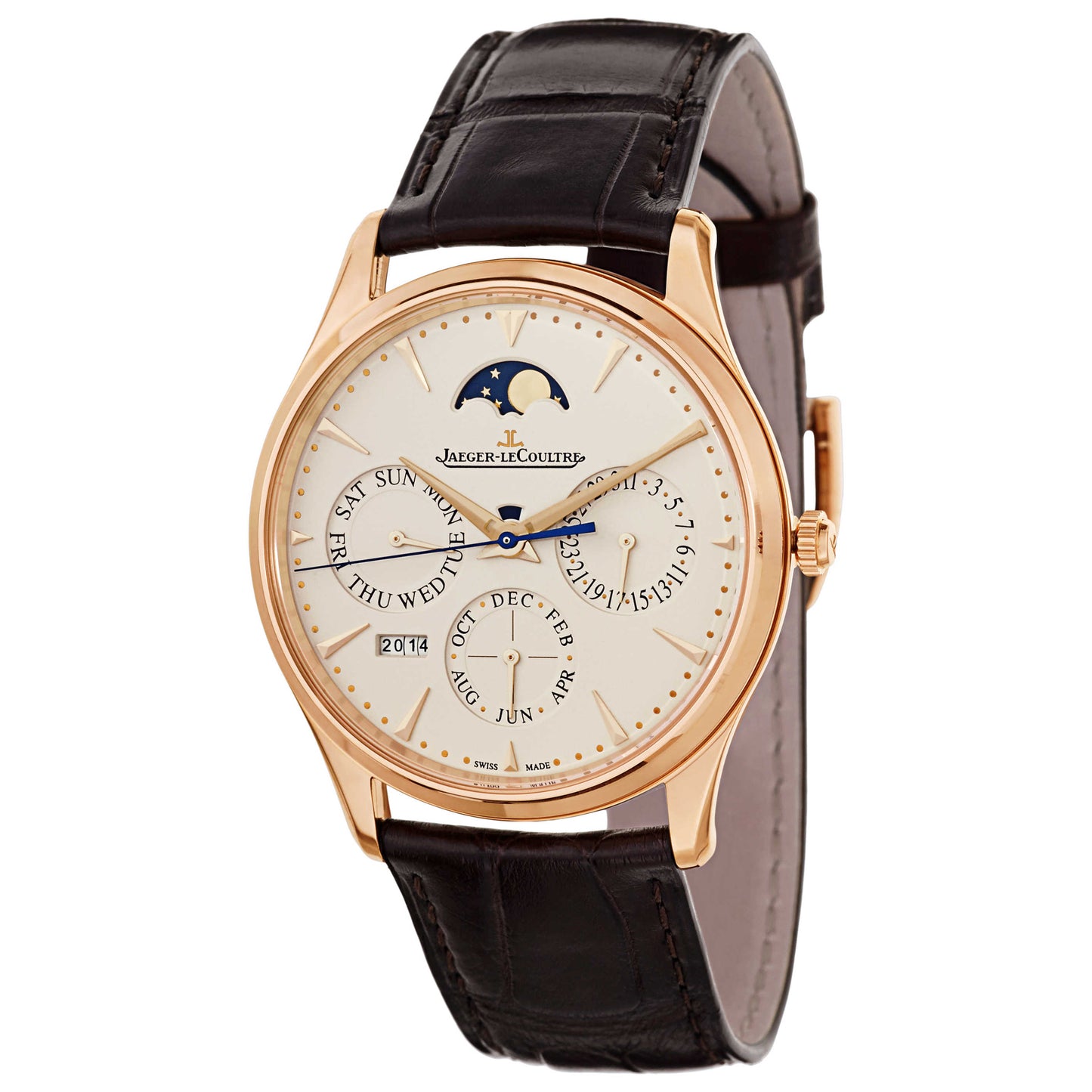 Front view of Jaeger-LeCoultre Master Ultra Thin Men's Automatic Watch Q1302520