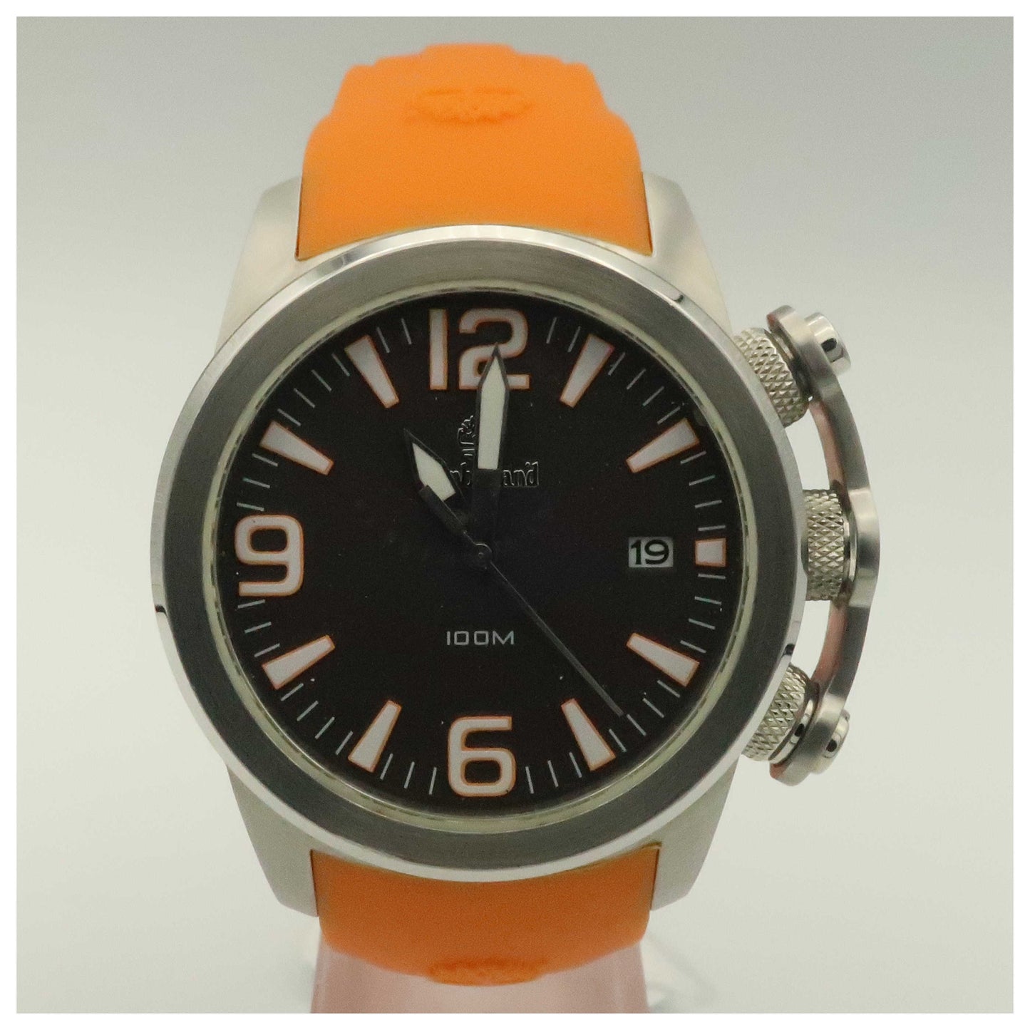 Front view of Timberland Fastpack Men's Quartz Watch QT7119901-PO