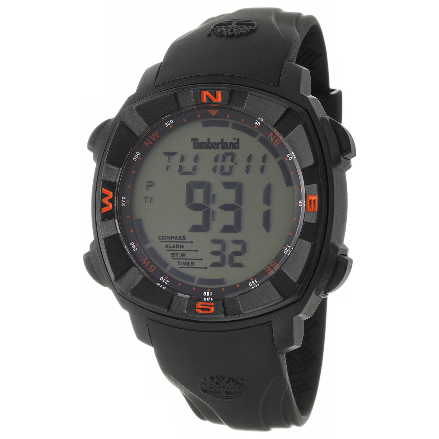 Front view of Timberland TMA Digital Men's Quartz Watch QT7349902