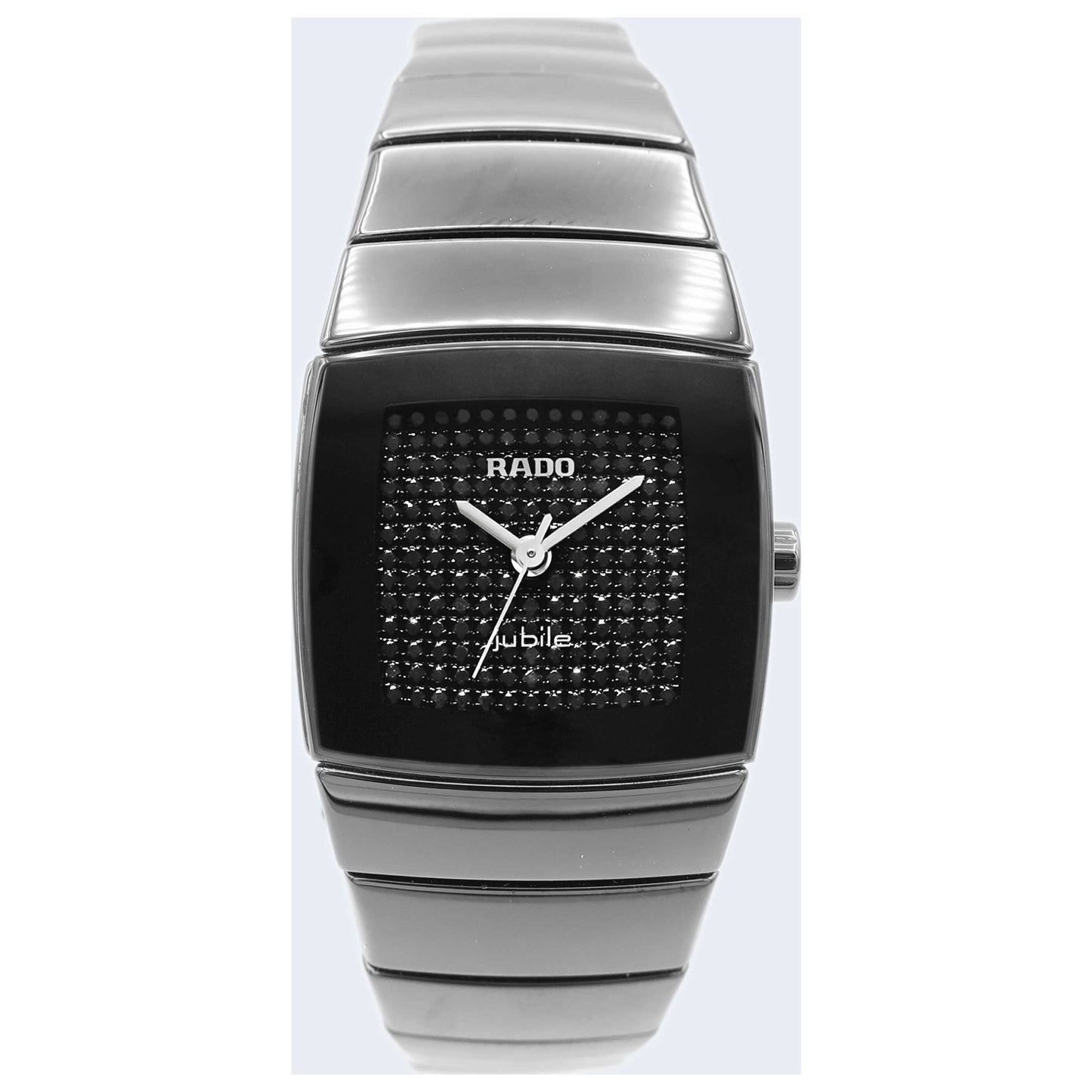 Front view of Rado Sintra Men's Swiss Quartz (Battery-Powered) Watch R13822732-SD