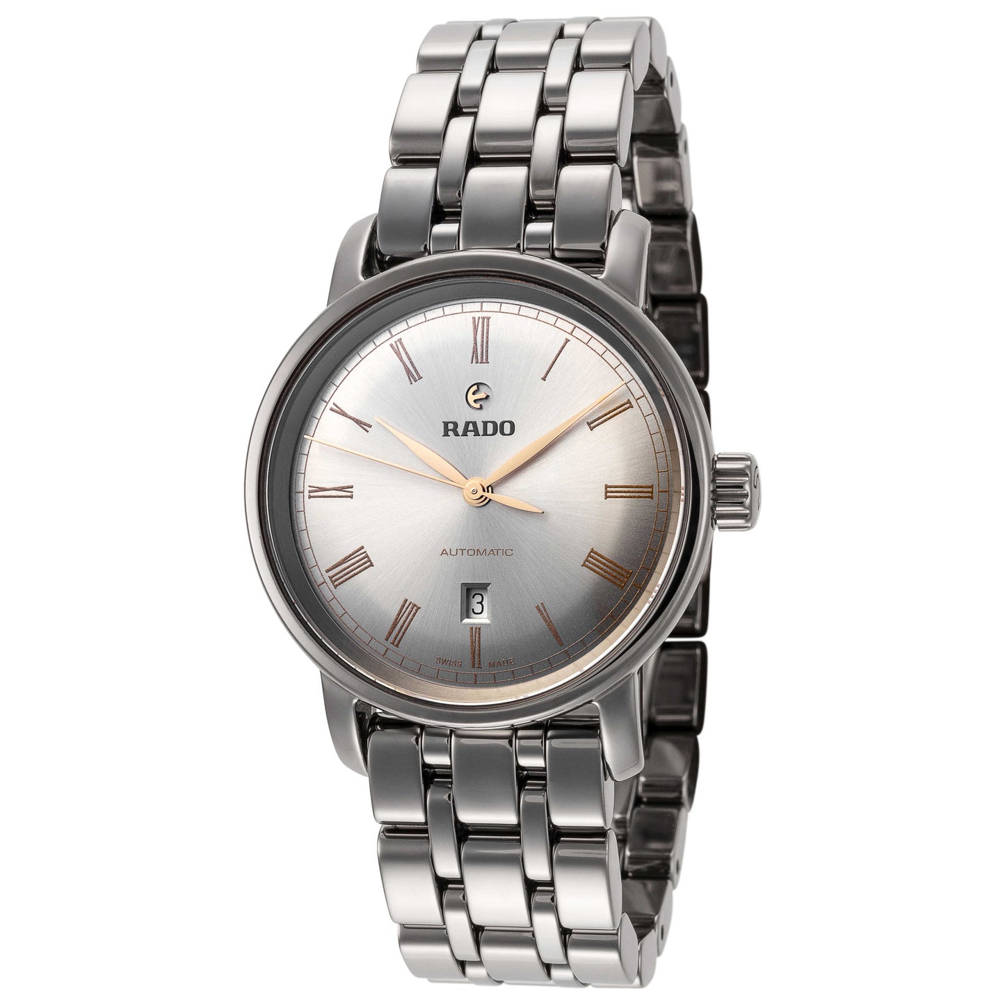 Front view of Rado Diamaster Men's Automatic Watch R14026102