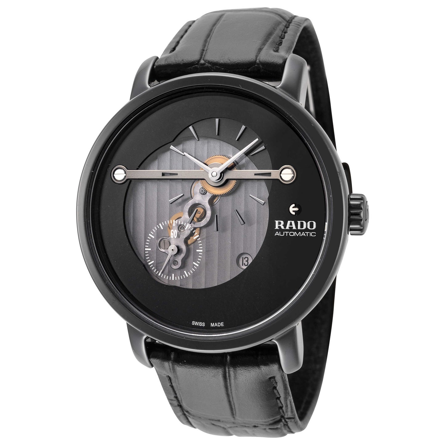 Front view of Rado DiaMaster Men's Automatic Watch R14060156