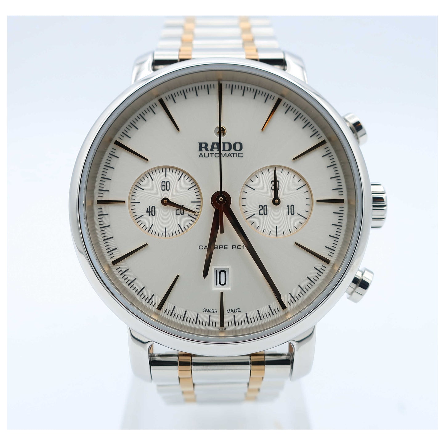 Front view of Rado Diamaster Men's Automatic Watch R14070103-SD