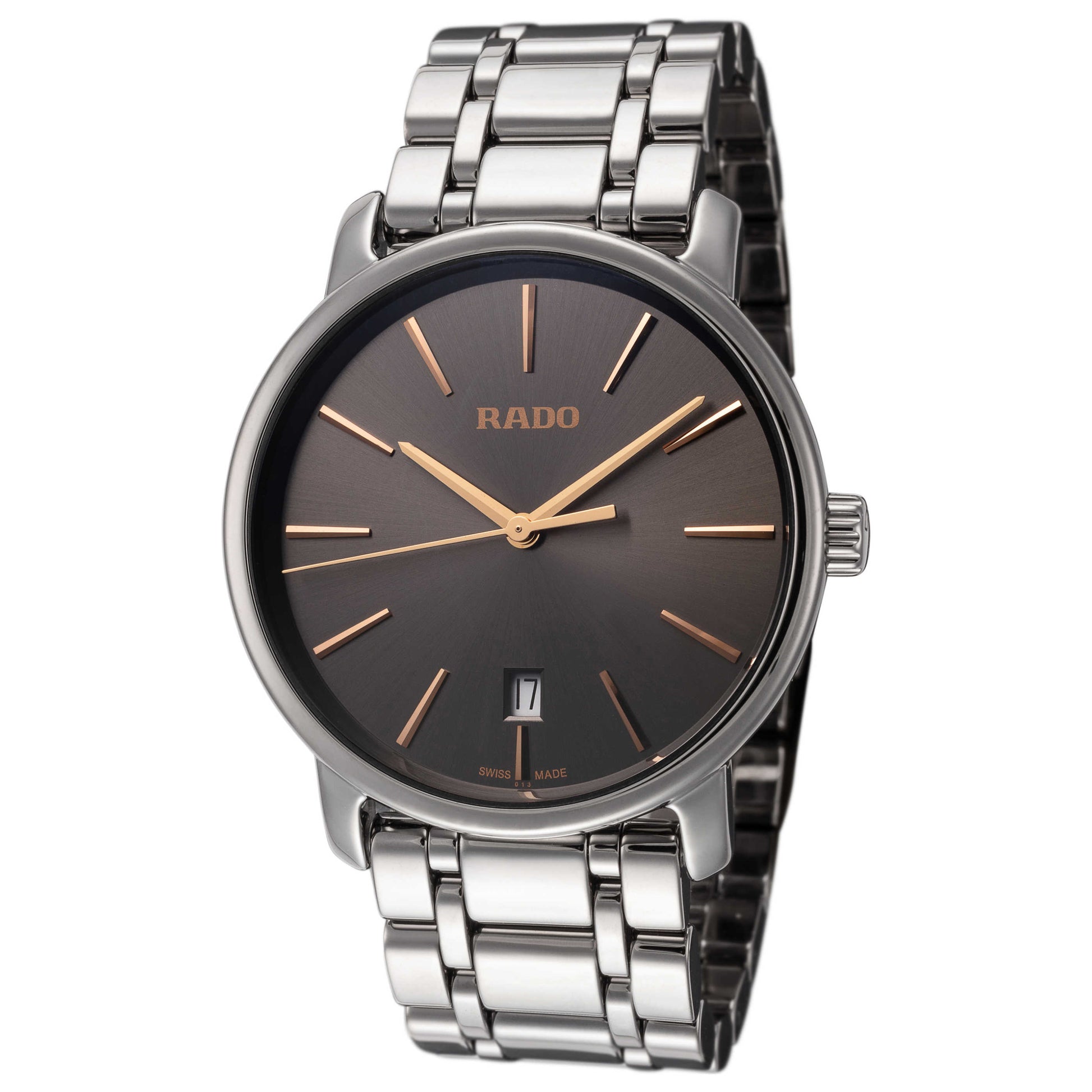 Front view of Rado Diamaster Men's Quartz Watch R14072137
